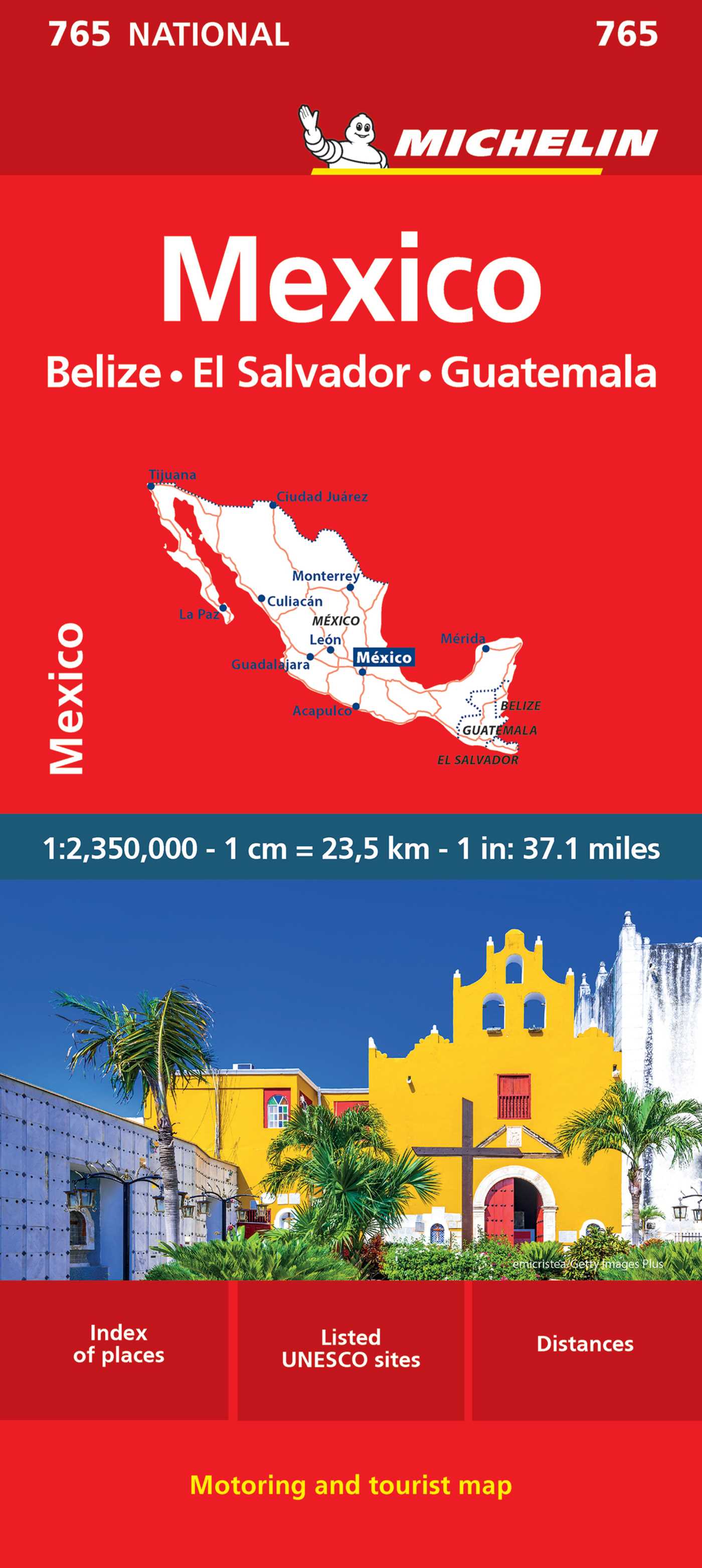 Michelin Map Mexico 765