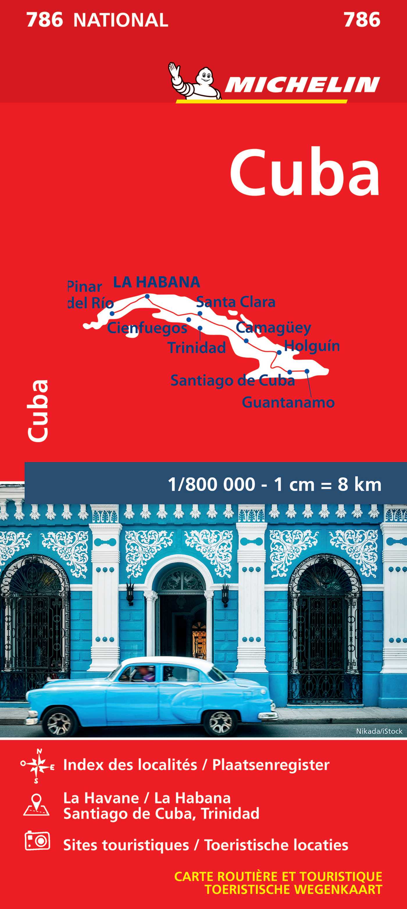 Michelin Cuba Map 786