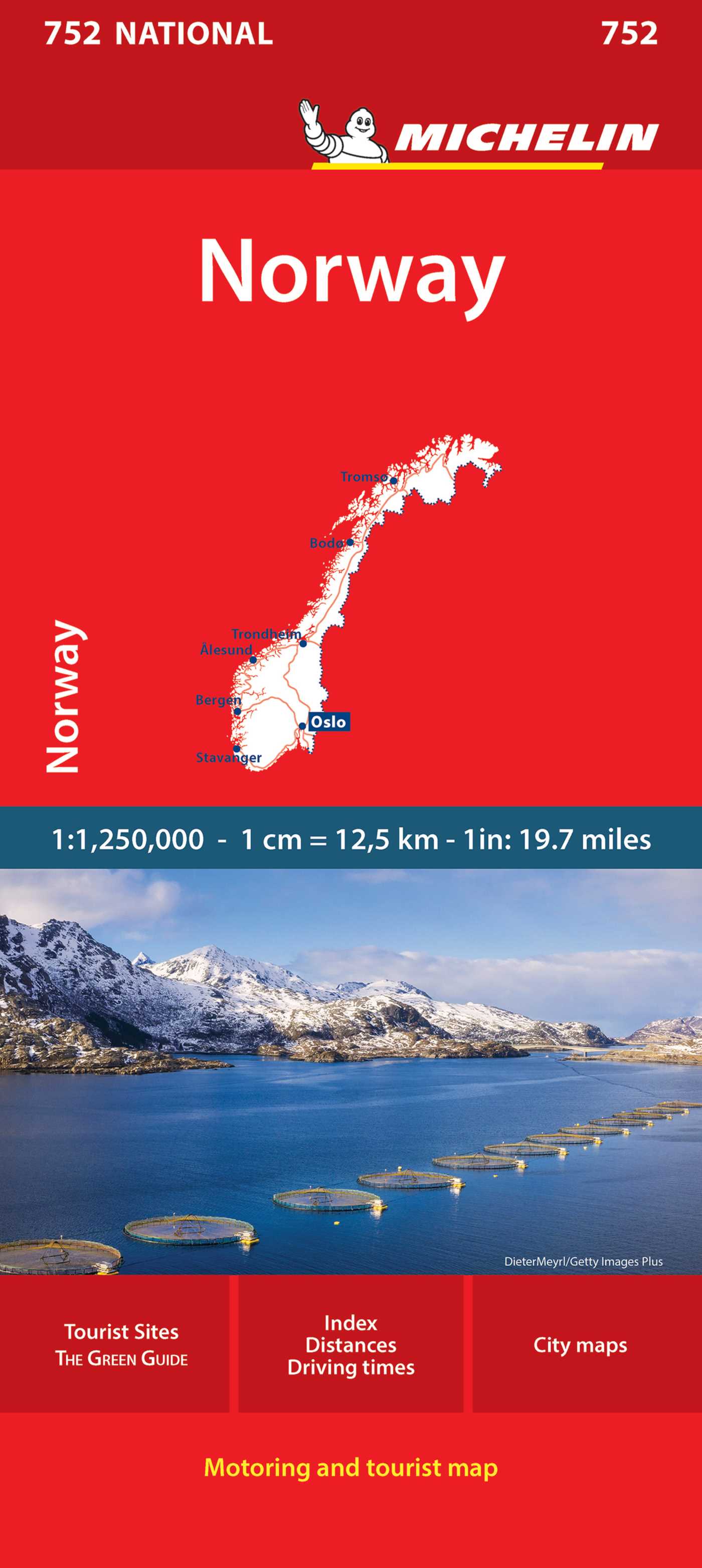 Norway Map 752