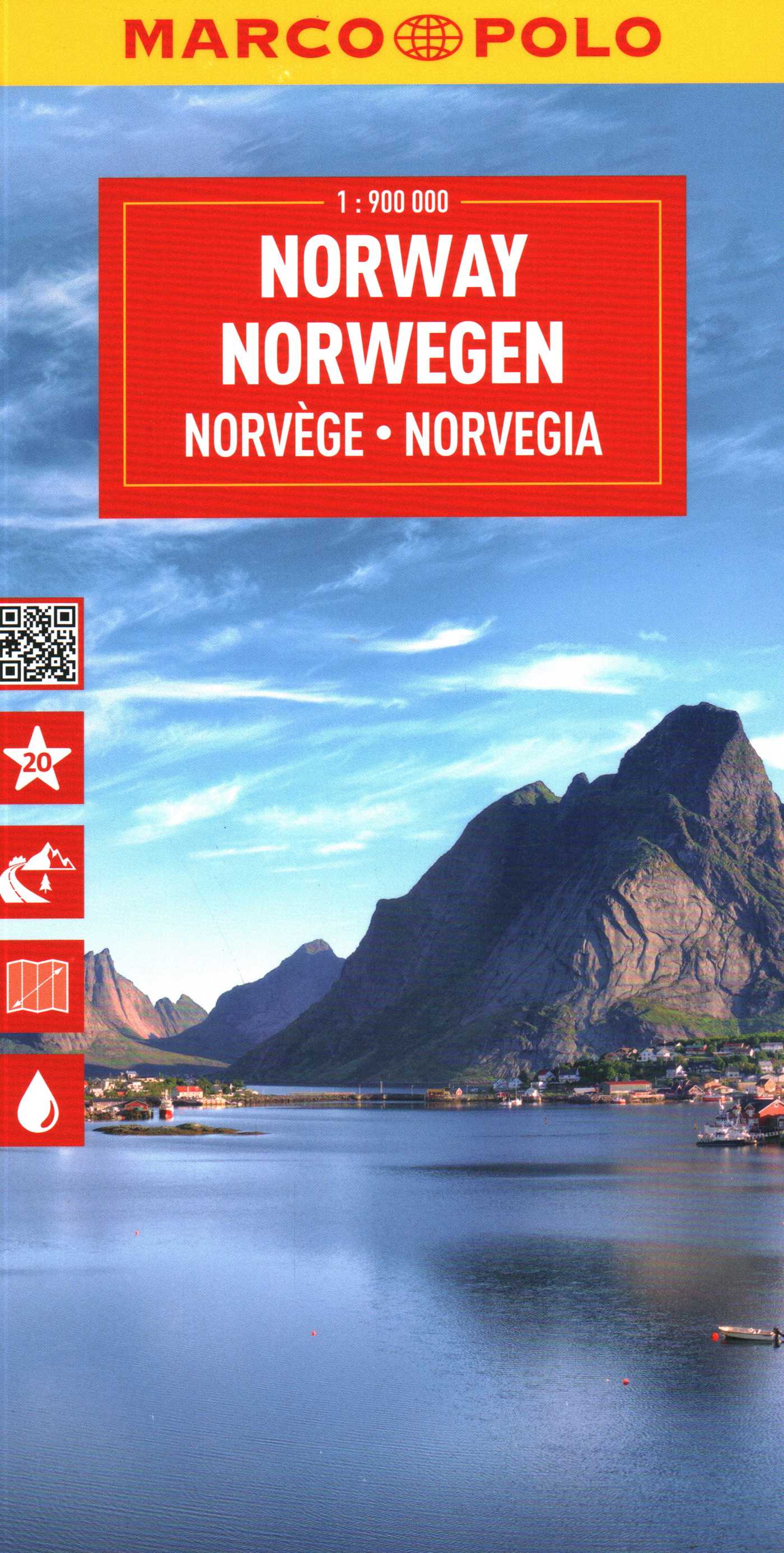Norway Marco Polo Map