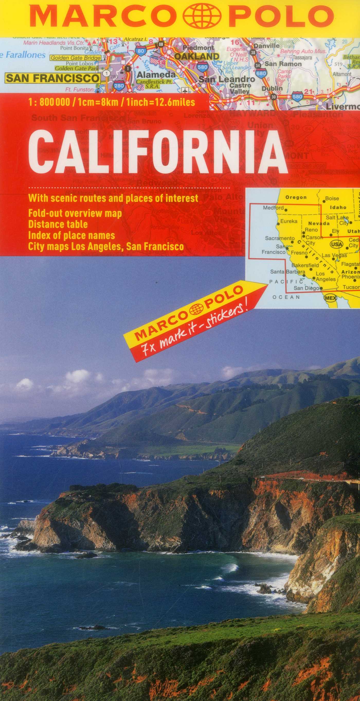 California Marco Polo Map
