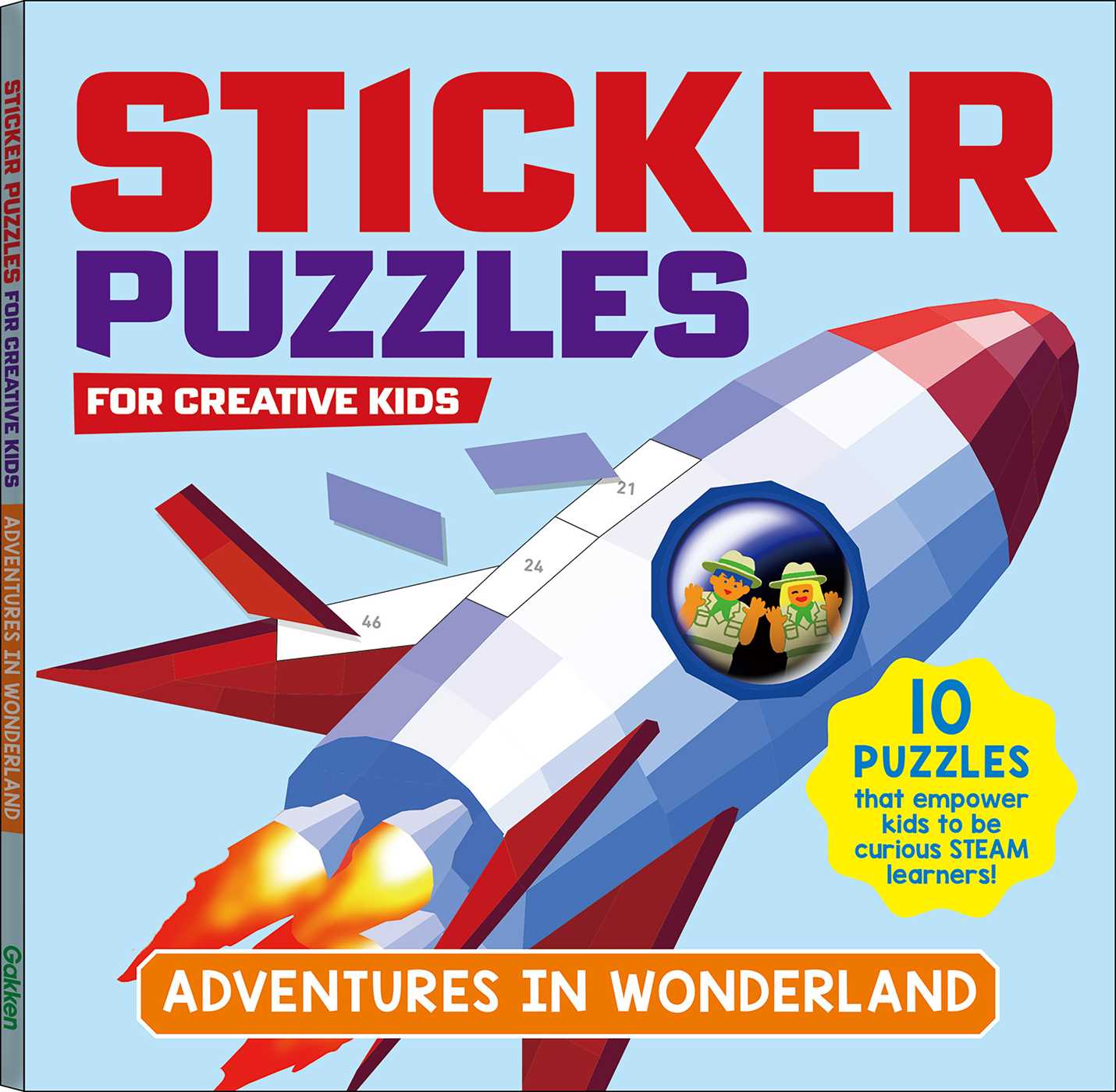 STICKER PUZZLES; ADVENTURES IN WONDERLAND