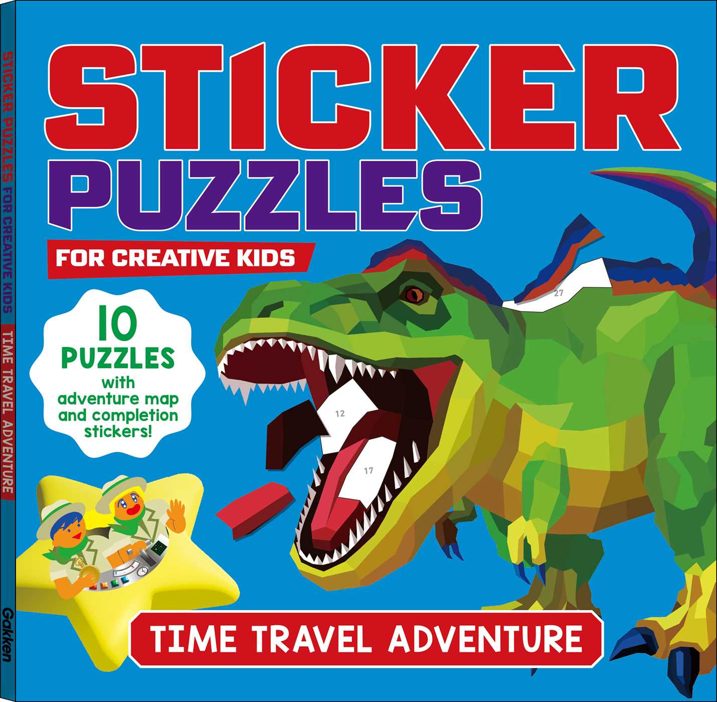 STICKER PUZZLES; TIME TRAVEL ADVENTURE