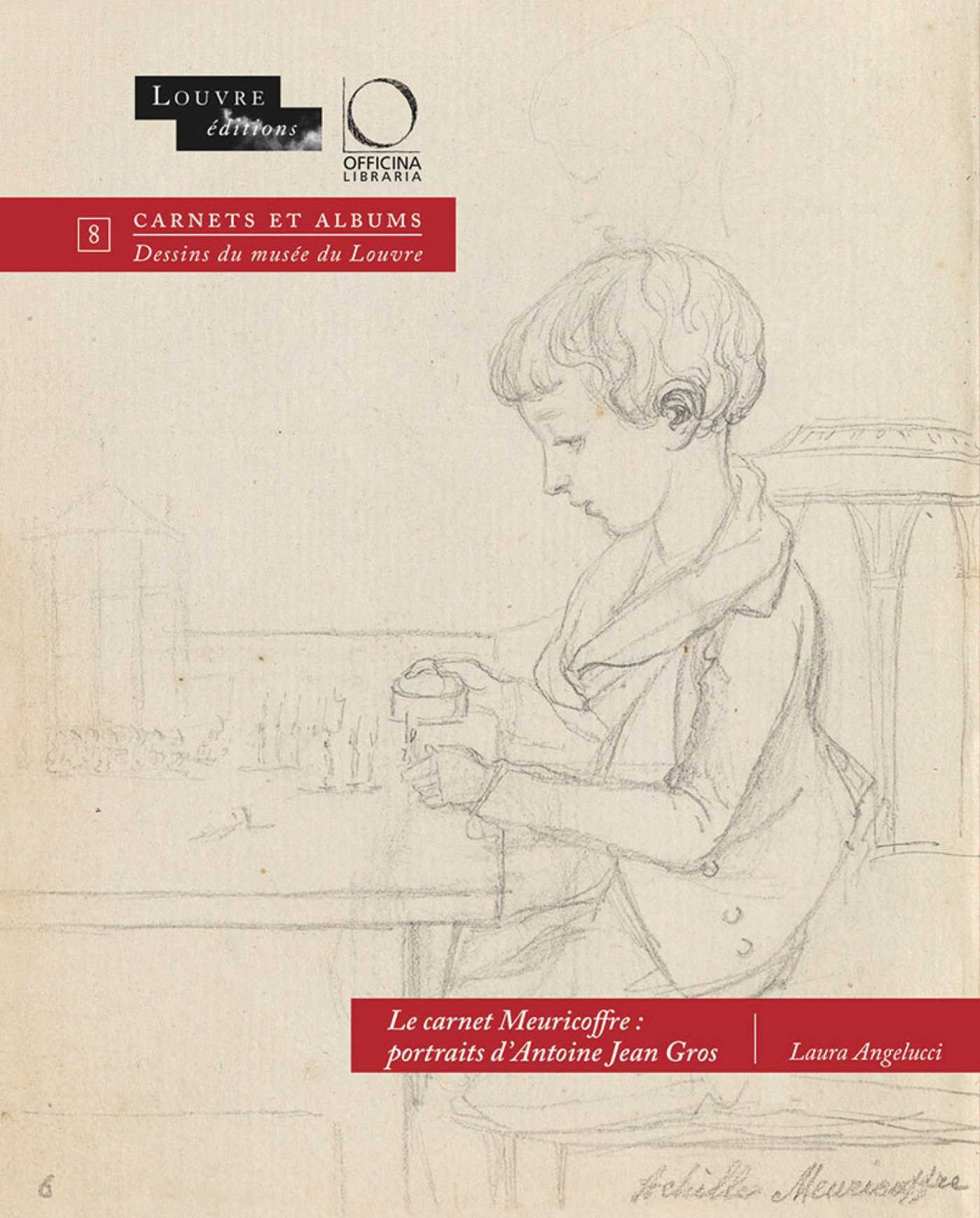 carnet Meuricoffre: portraits d'Antoine Jean Gros