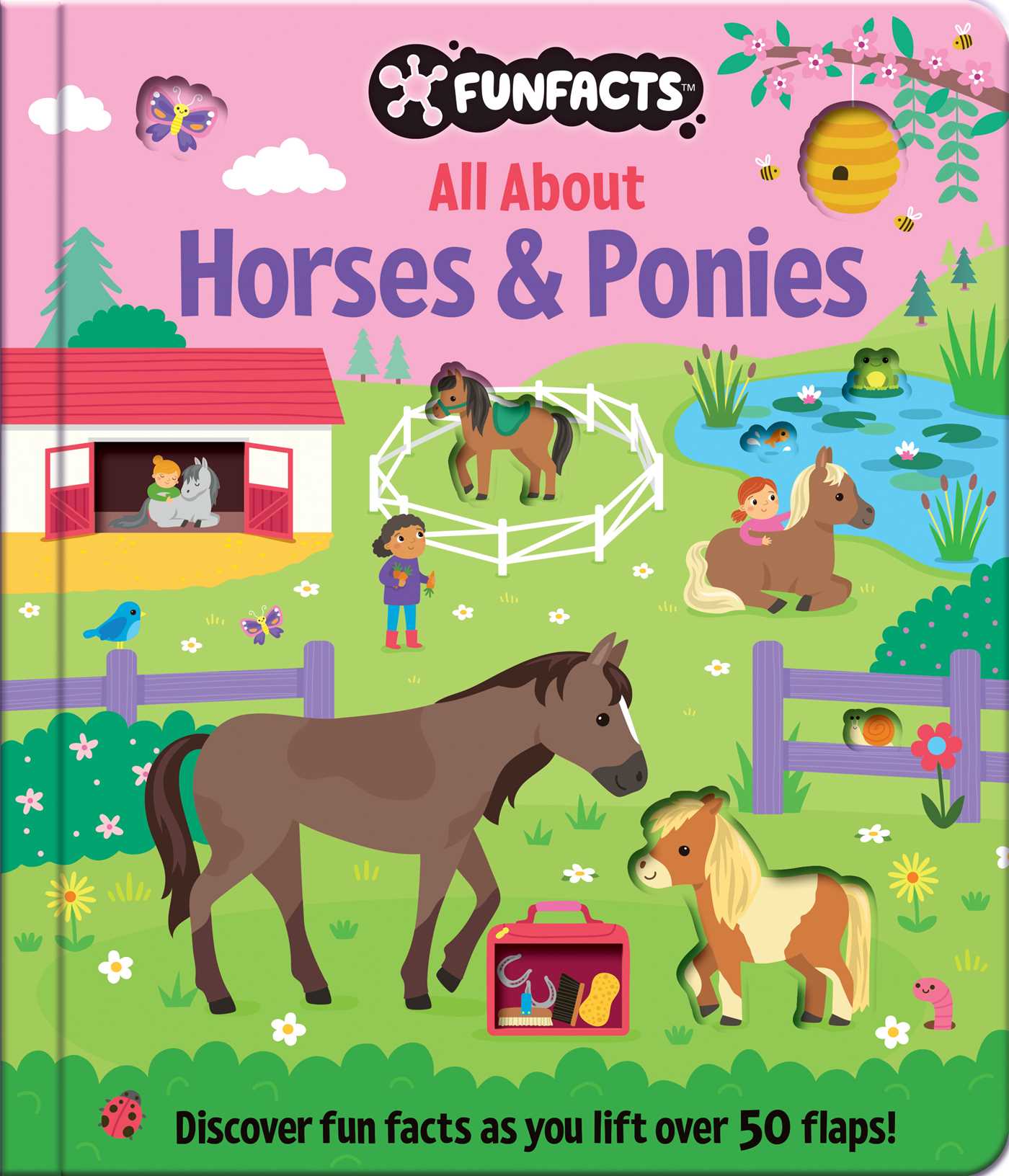All About Horses & Ponies: Lift-the-Flap Book
