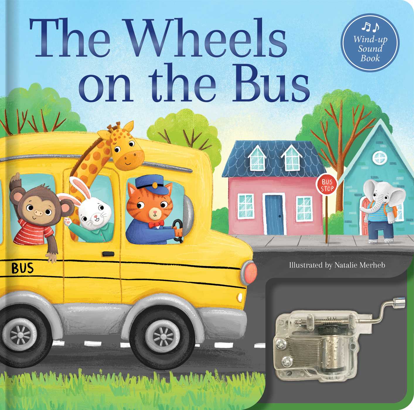 Wheels on the Bus: A Musical Book: Wind-Up Music Box Book