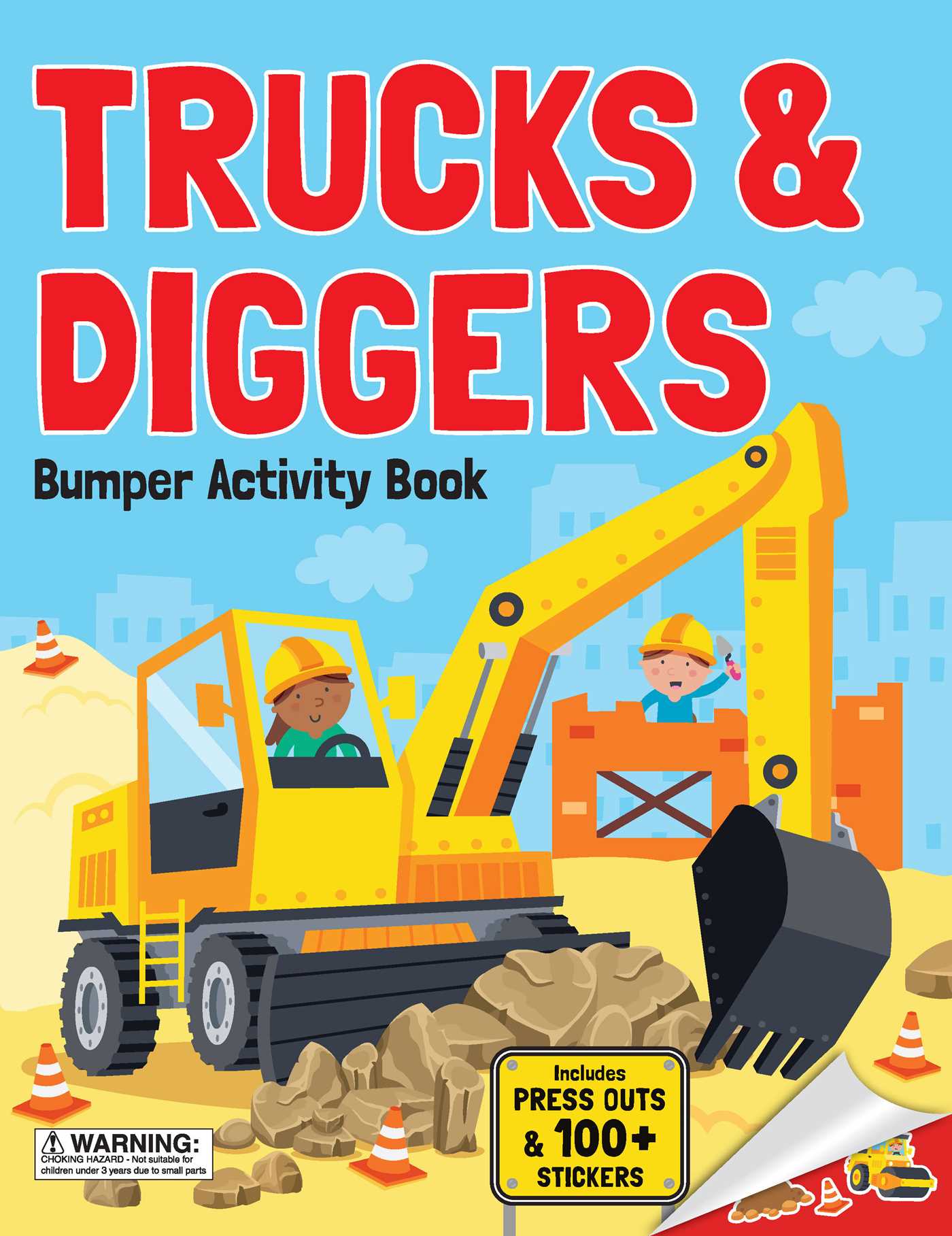 Trucks & Diggers: Bumper Activity Book