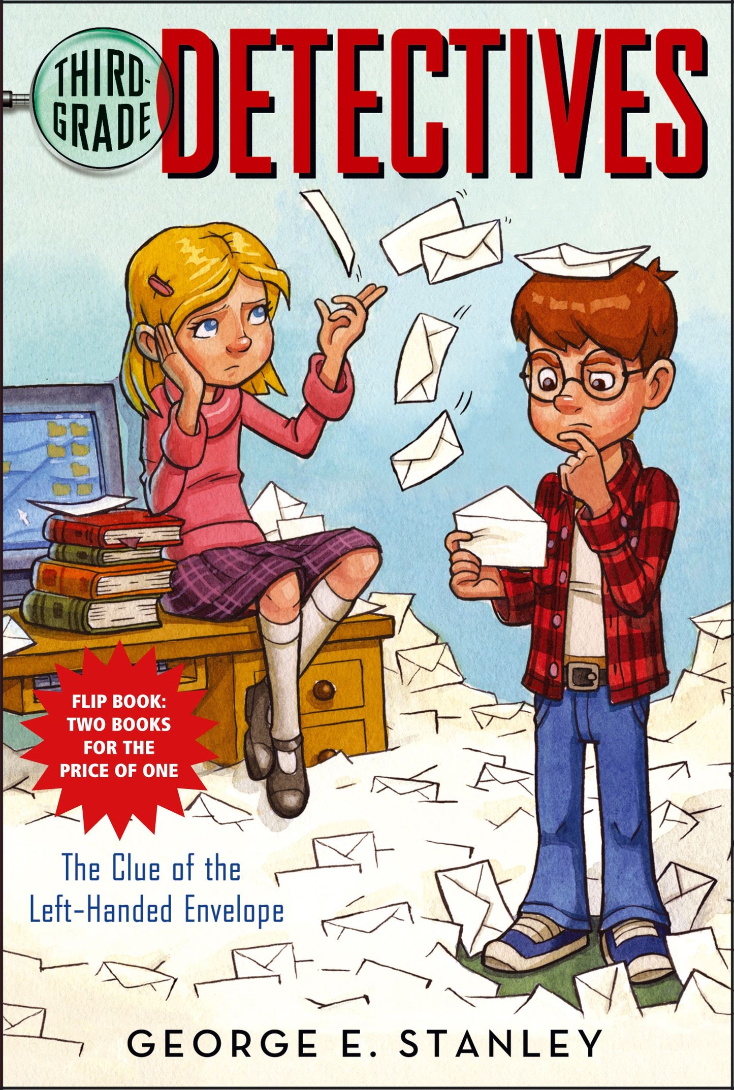 Clue of the Left-Handed Envelope/The Puzzle of the Pretty Pink Handkerchief: Third-Grade Detectives #1-2