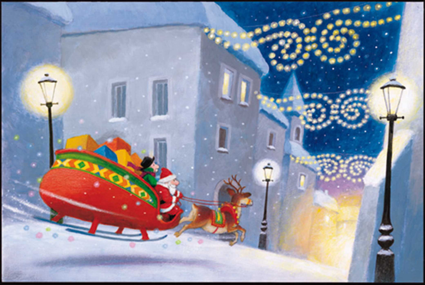 Santa's on His Way Advent  Calendar
