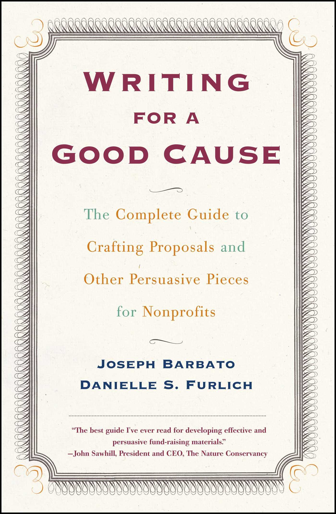 Writing For a Good Cause