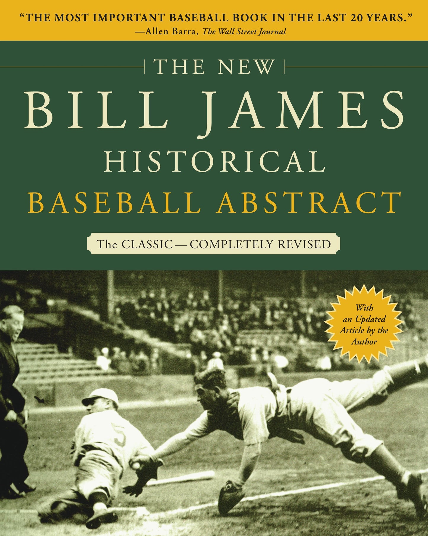 New Bill James Historical Baseball Abstract
