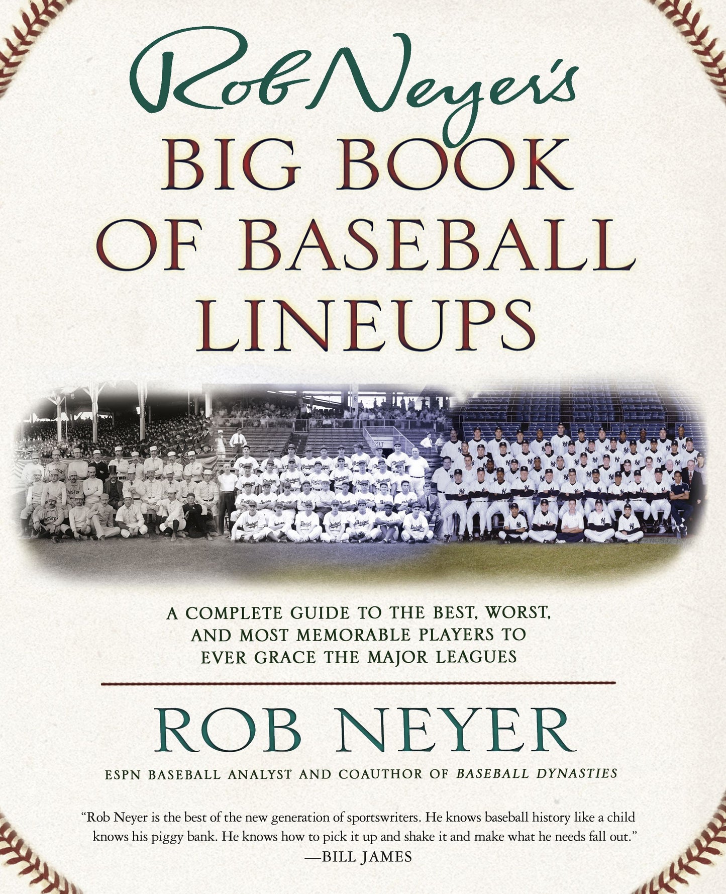 Rob Neyer's Big Book of Baseball Lineups