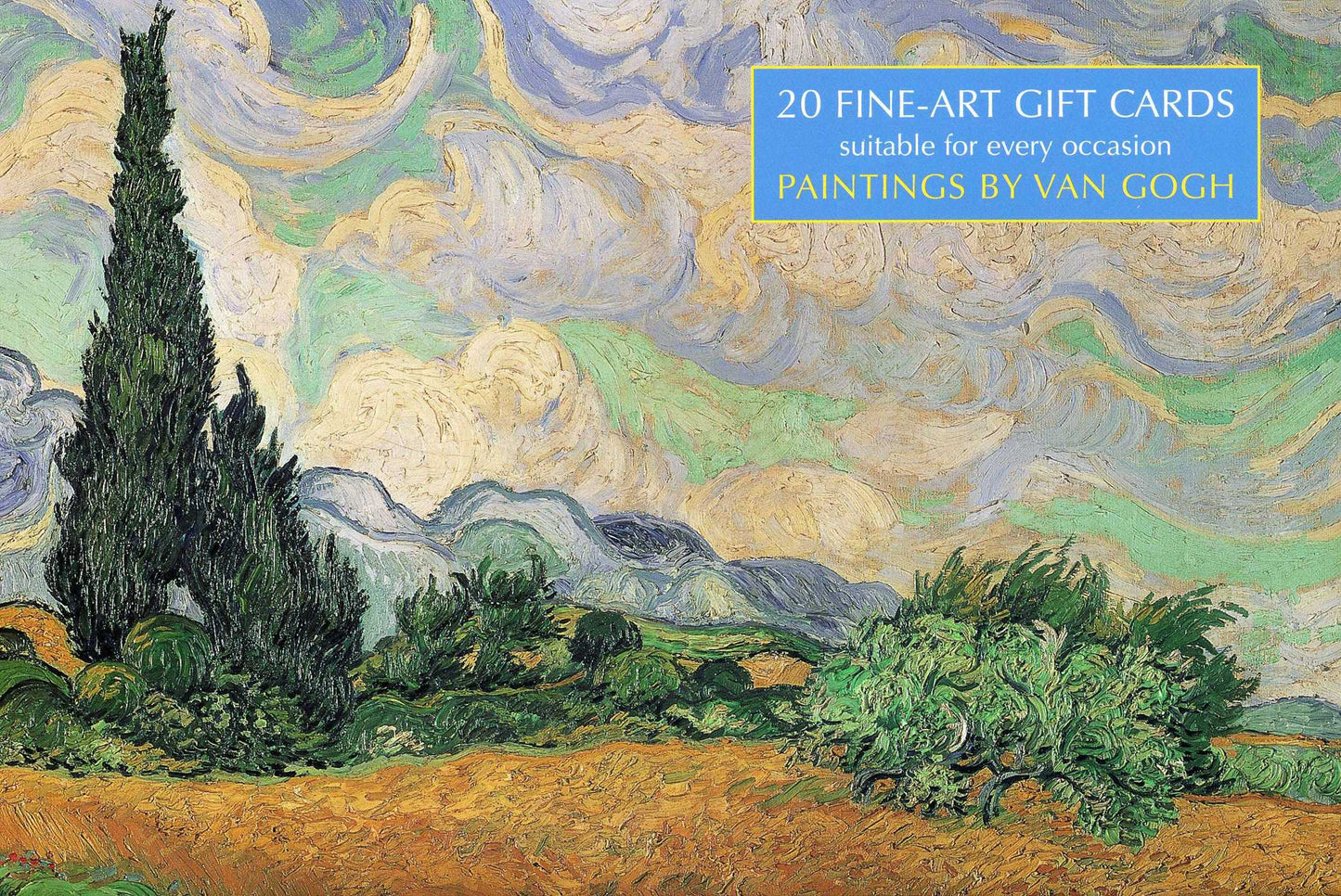 Card Box of 20 Notecards and Envelopes: Paintings By Van Gogh