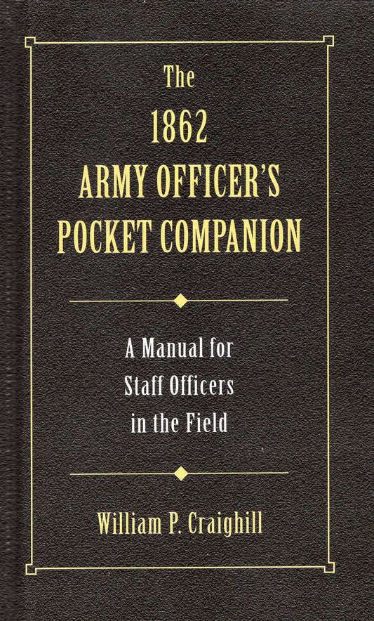 1862 Army Officer's Pocket Companion