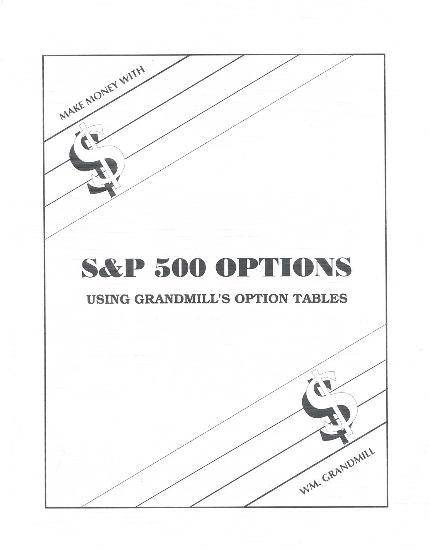 How to Make Money with S&P Options