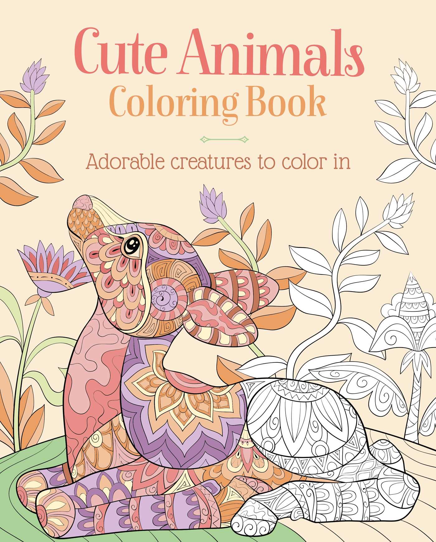 Cute Animals Coloring Book