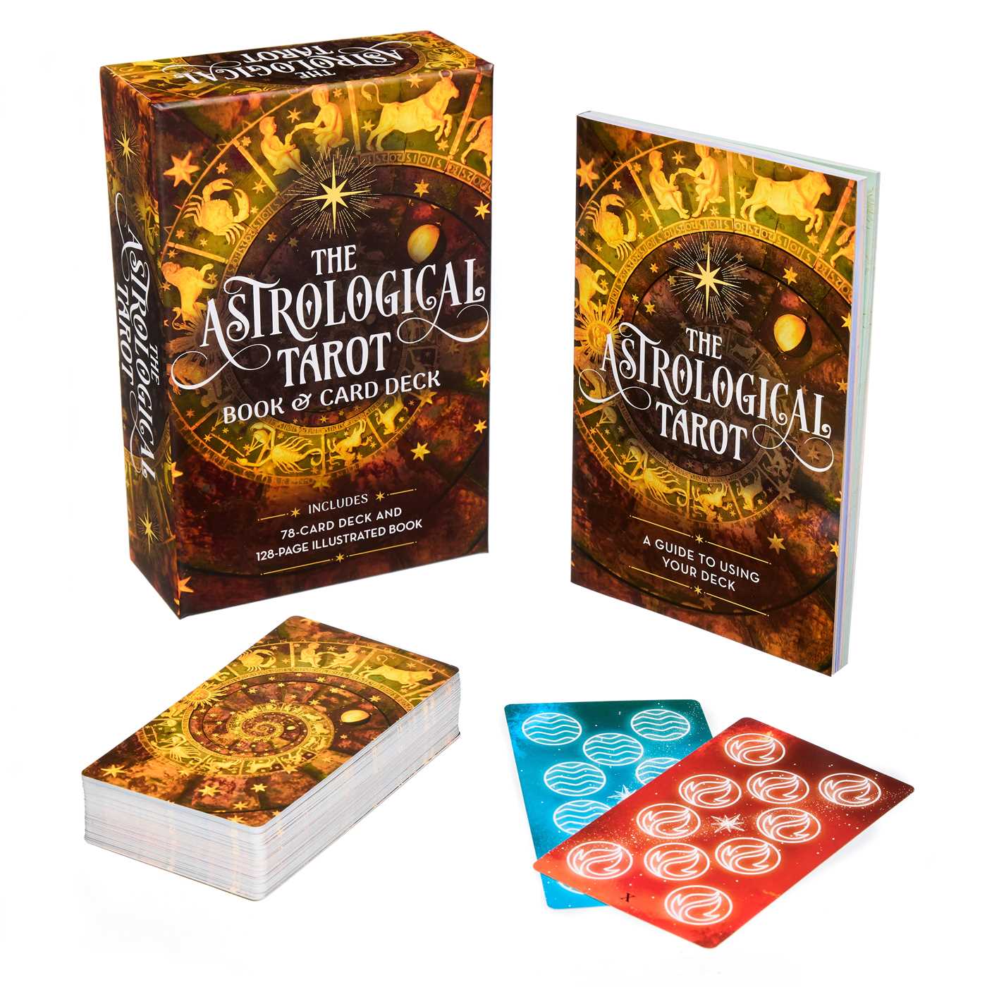 Astrological Tarot Book & Card Deck: Includes a 78-Card Deck and a 128-Page Illustrated Book