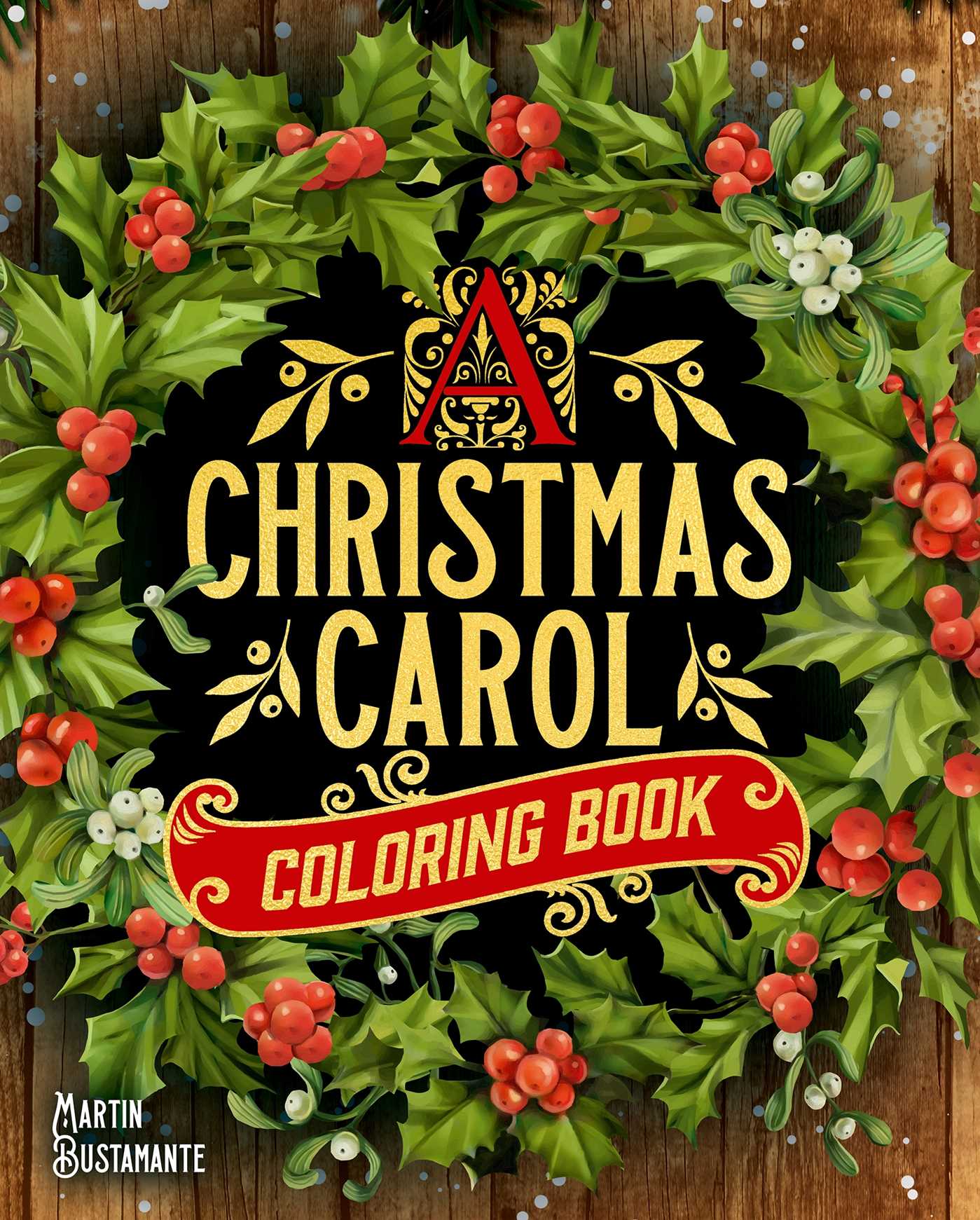 Christmas Carol Coloring Book