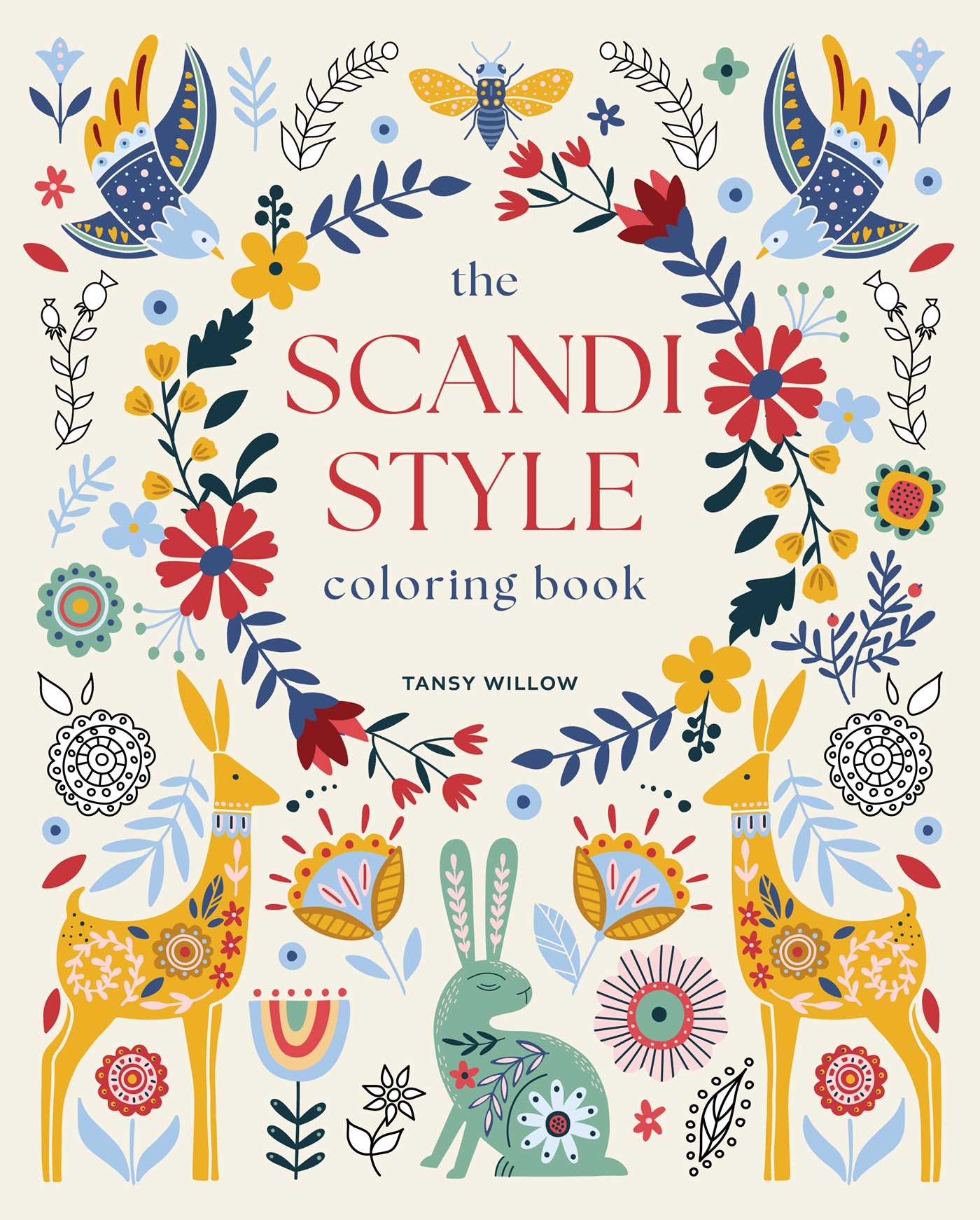 Scandi Style Coloring Book: Over 40 Designs to Color