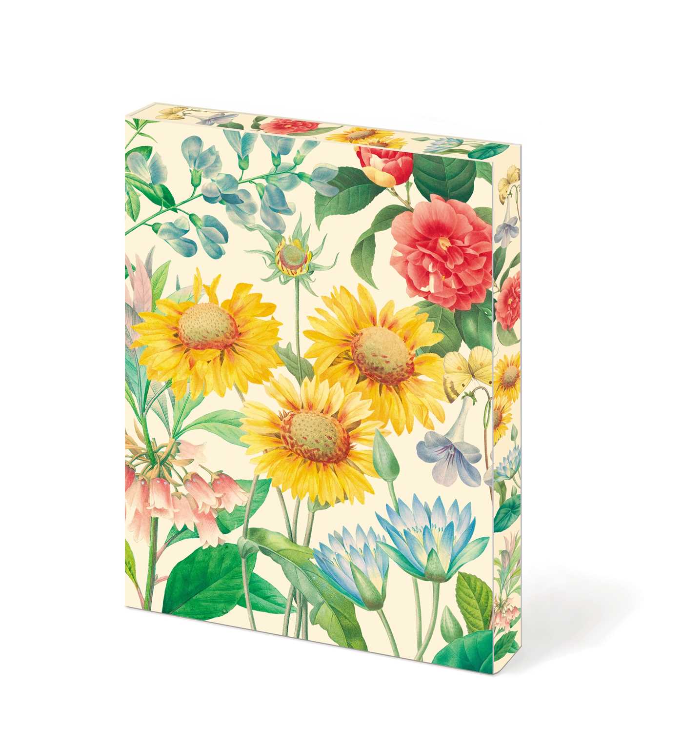 Botanical Flowers Notebook: Blank Lined Journal