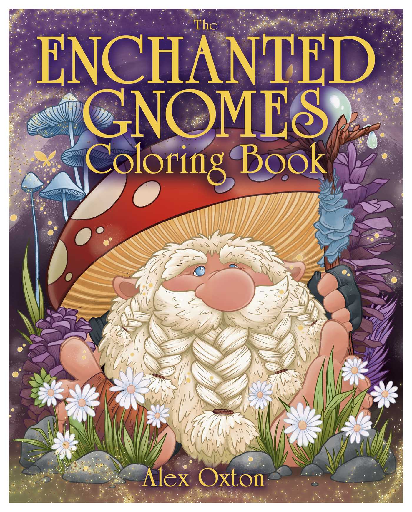 Enchanted Gnomes Coloring Book
