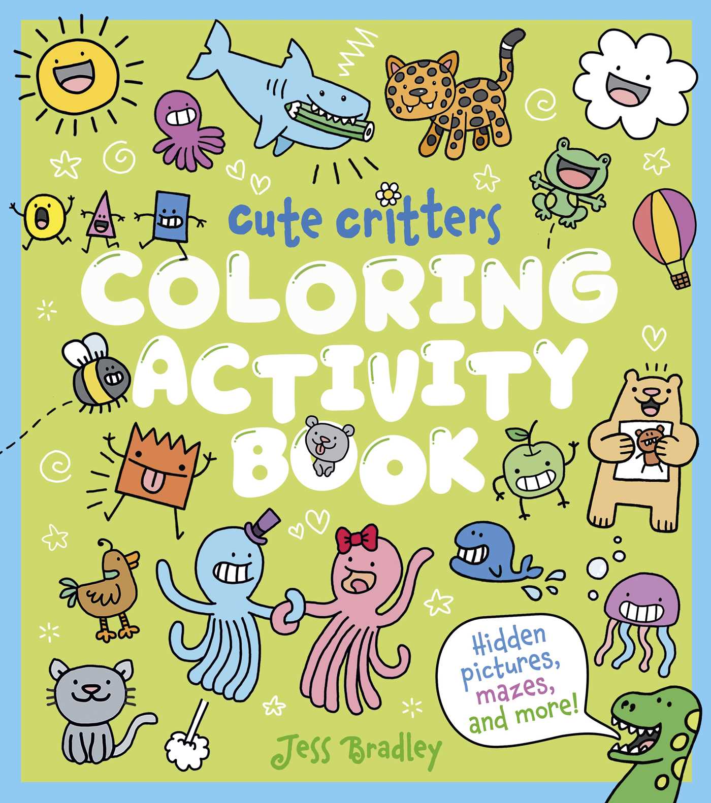 Cute Critters Coloring Activity Book