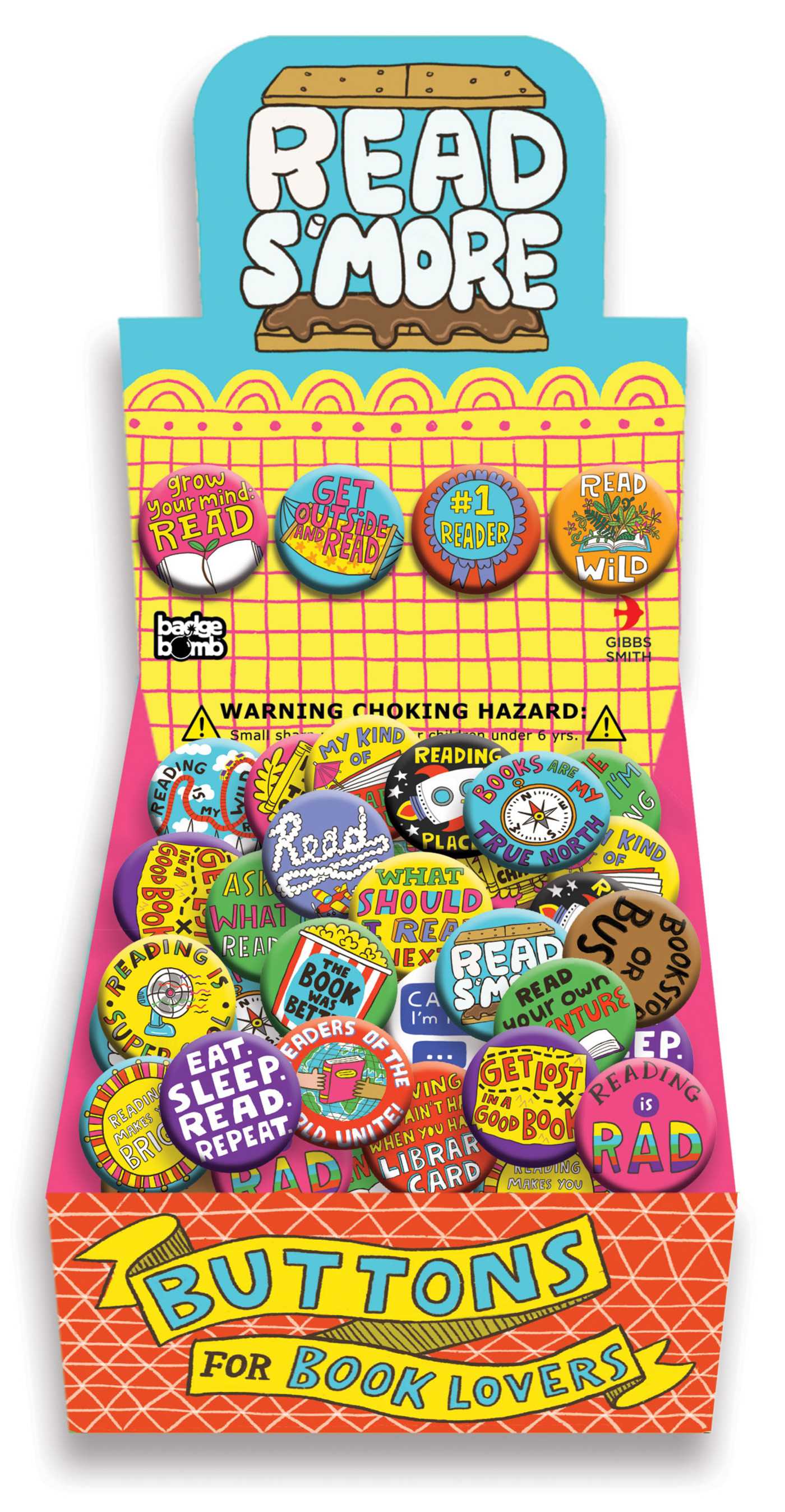 Read S'more Button Box