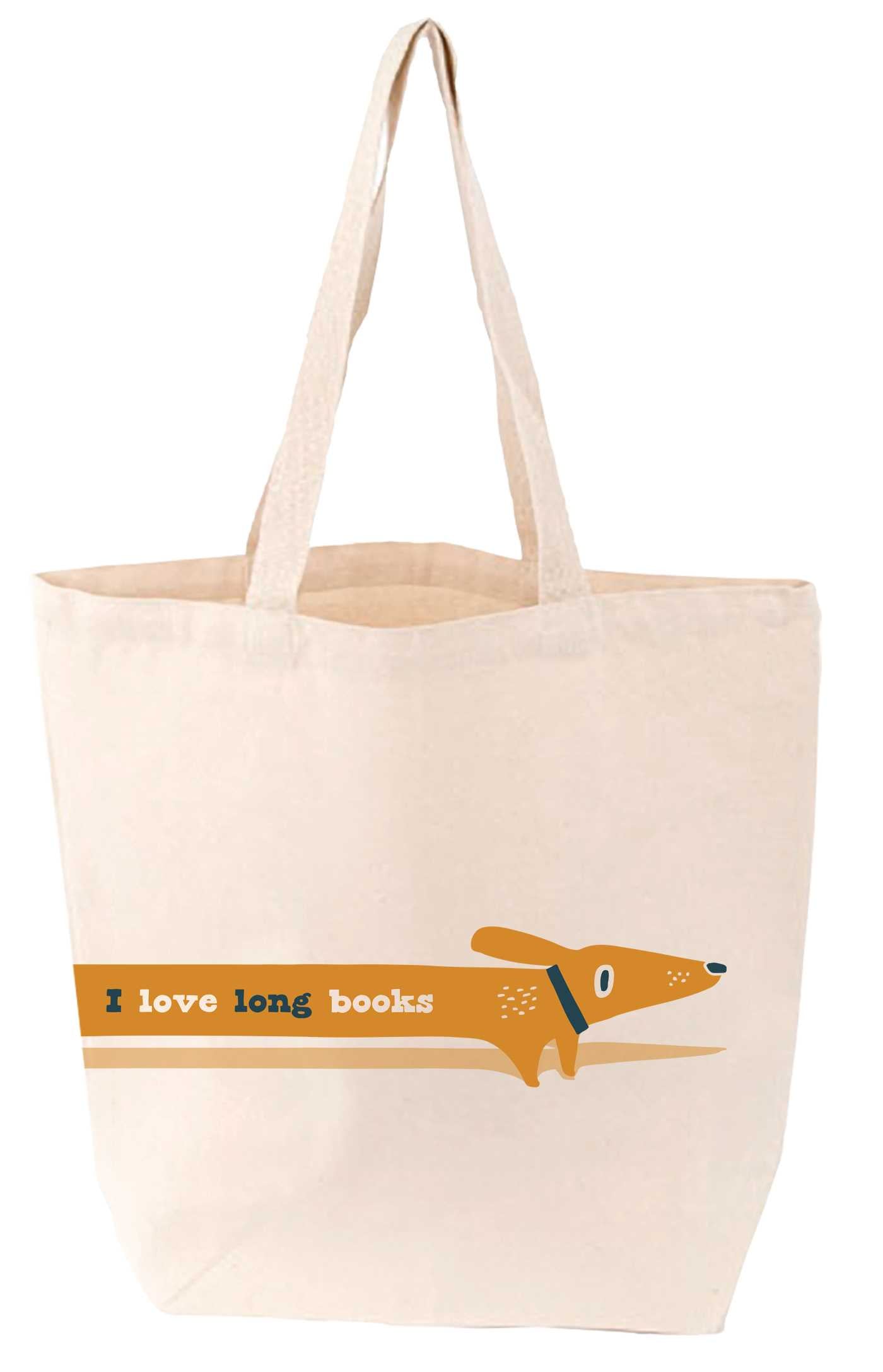 I Love Long Books Tote