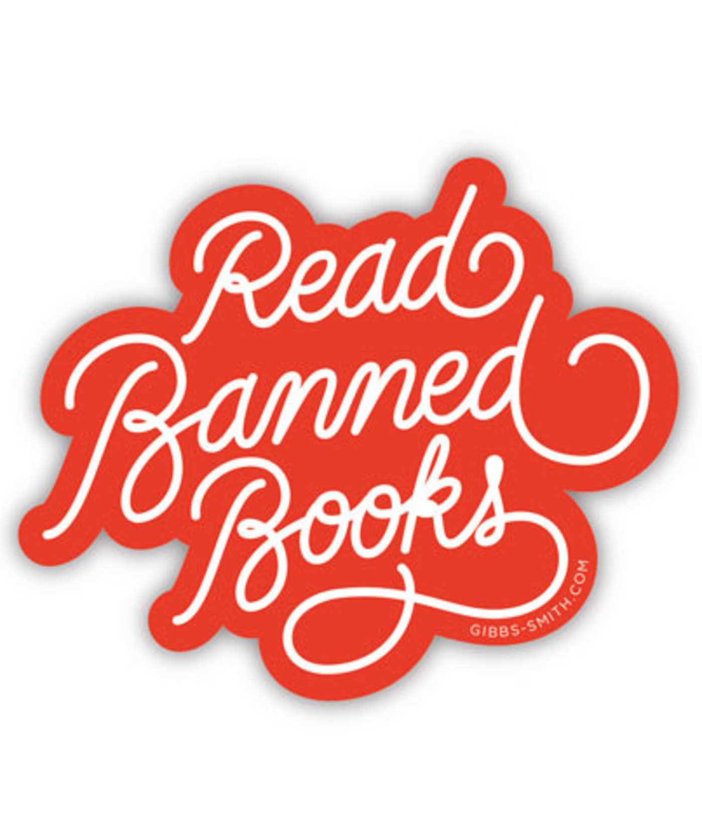 Read Banned Books Sticker (Pack of 6)