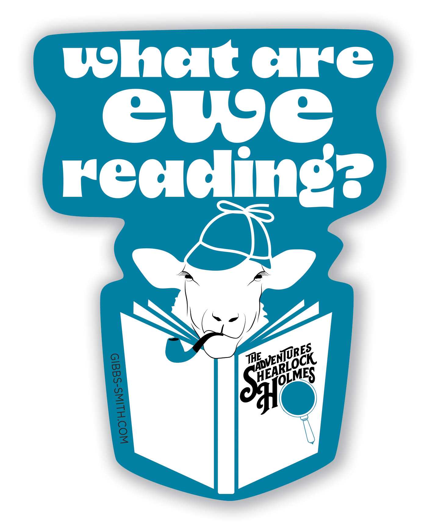 What are EWE Reading? Barn Sheep Sticker (Pack of 6)