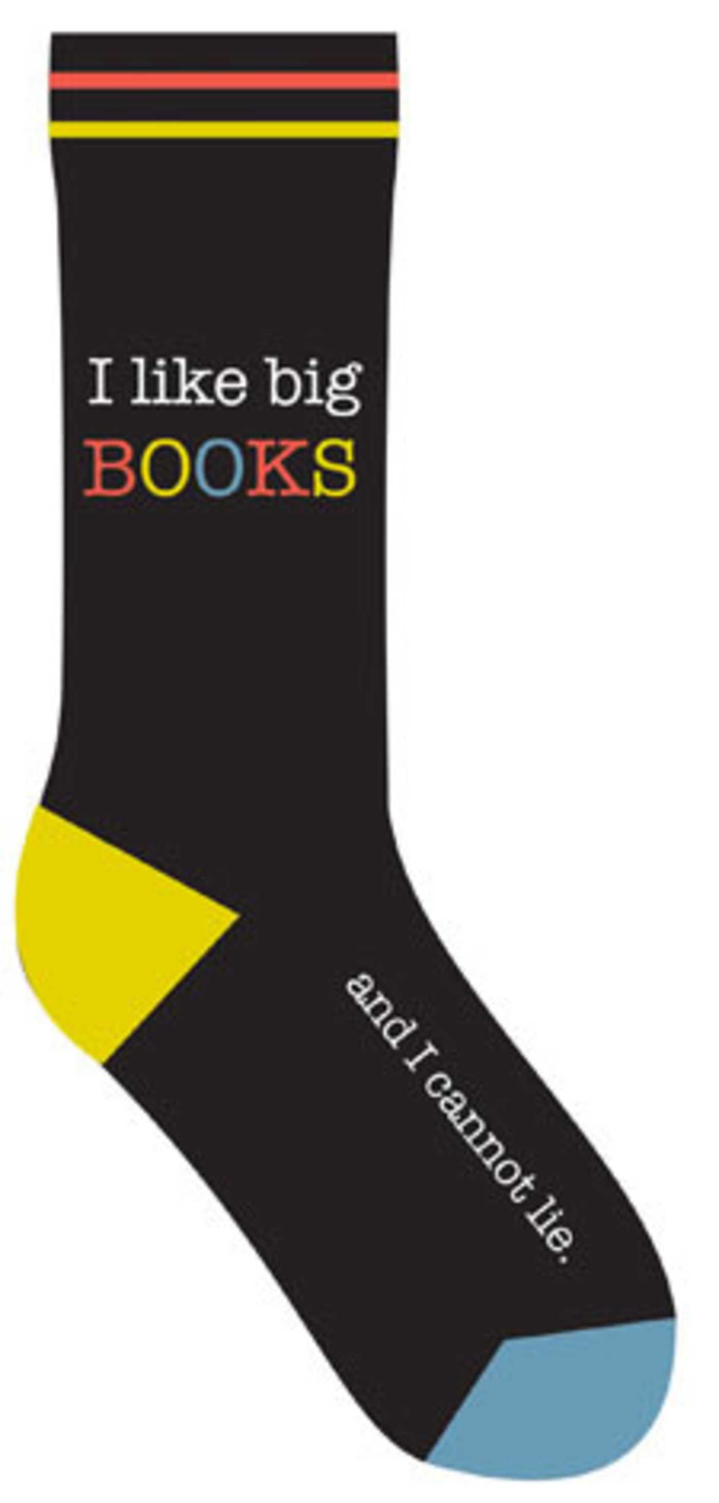 I Like Big Books and I Cannot Lie Socks (Pack of 6)