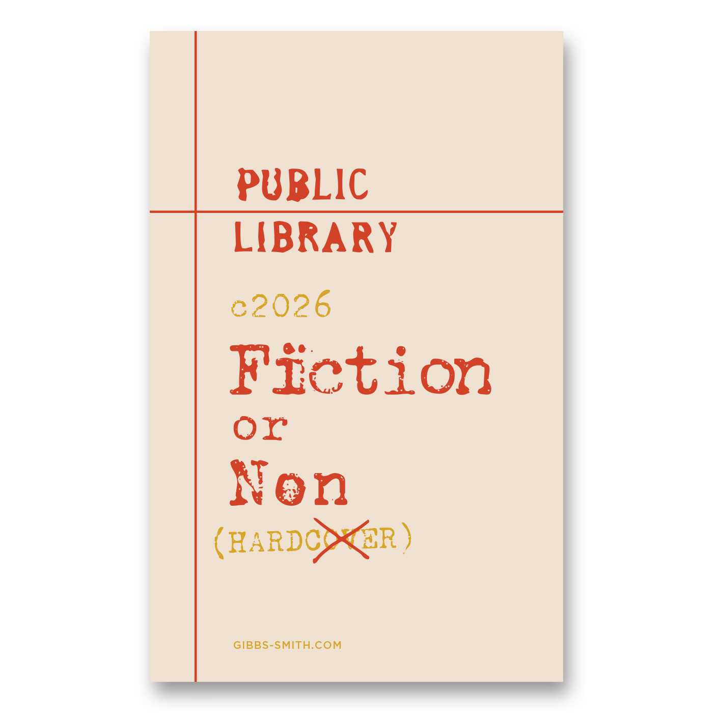 Fiction or Non Sticker (Pack of 6)