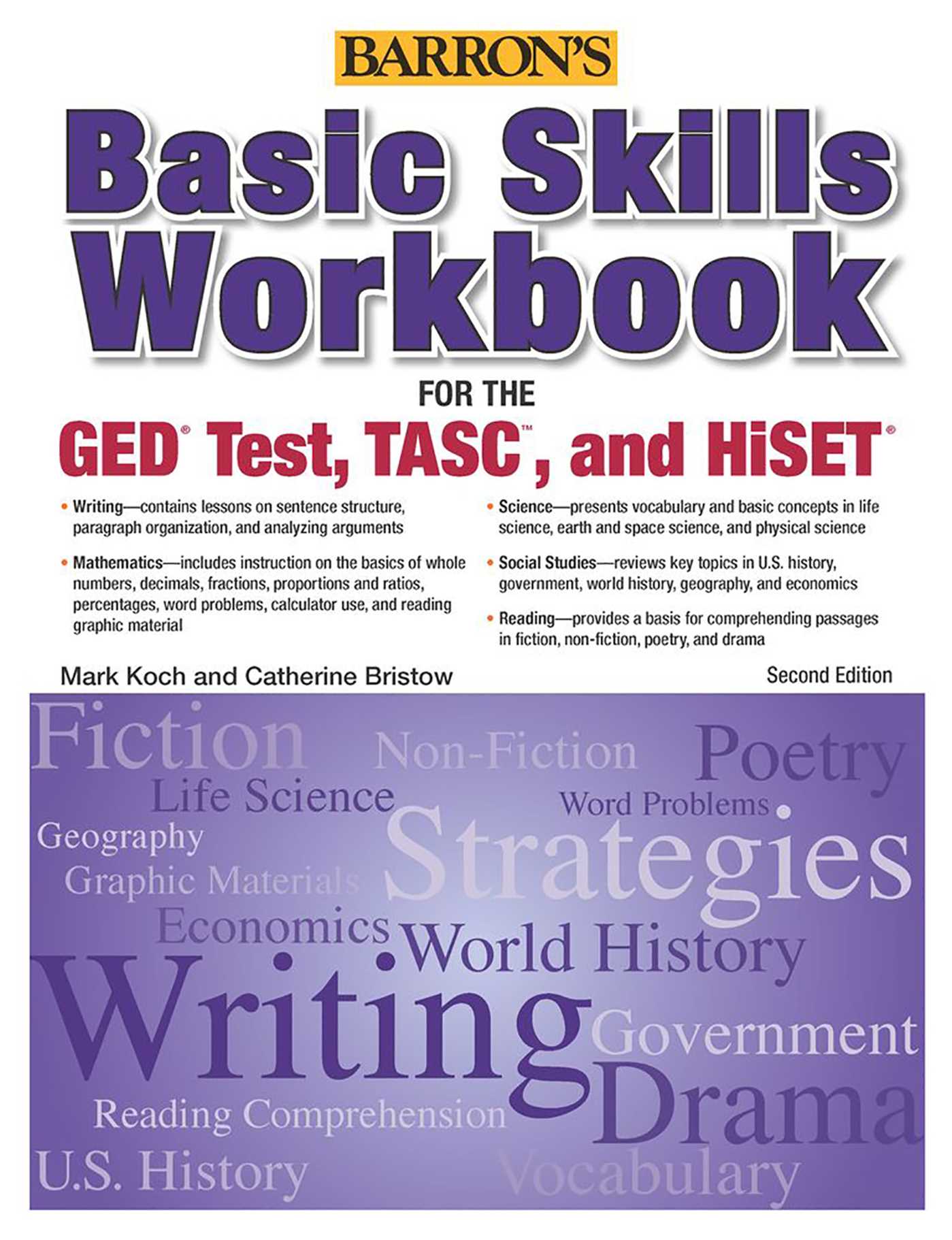 Basic Skills Workbook For The GED® TEST, TASC, And HiSET