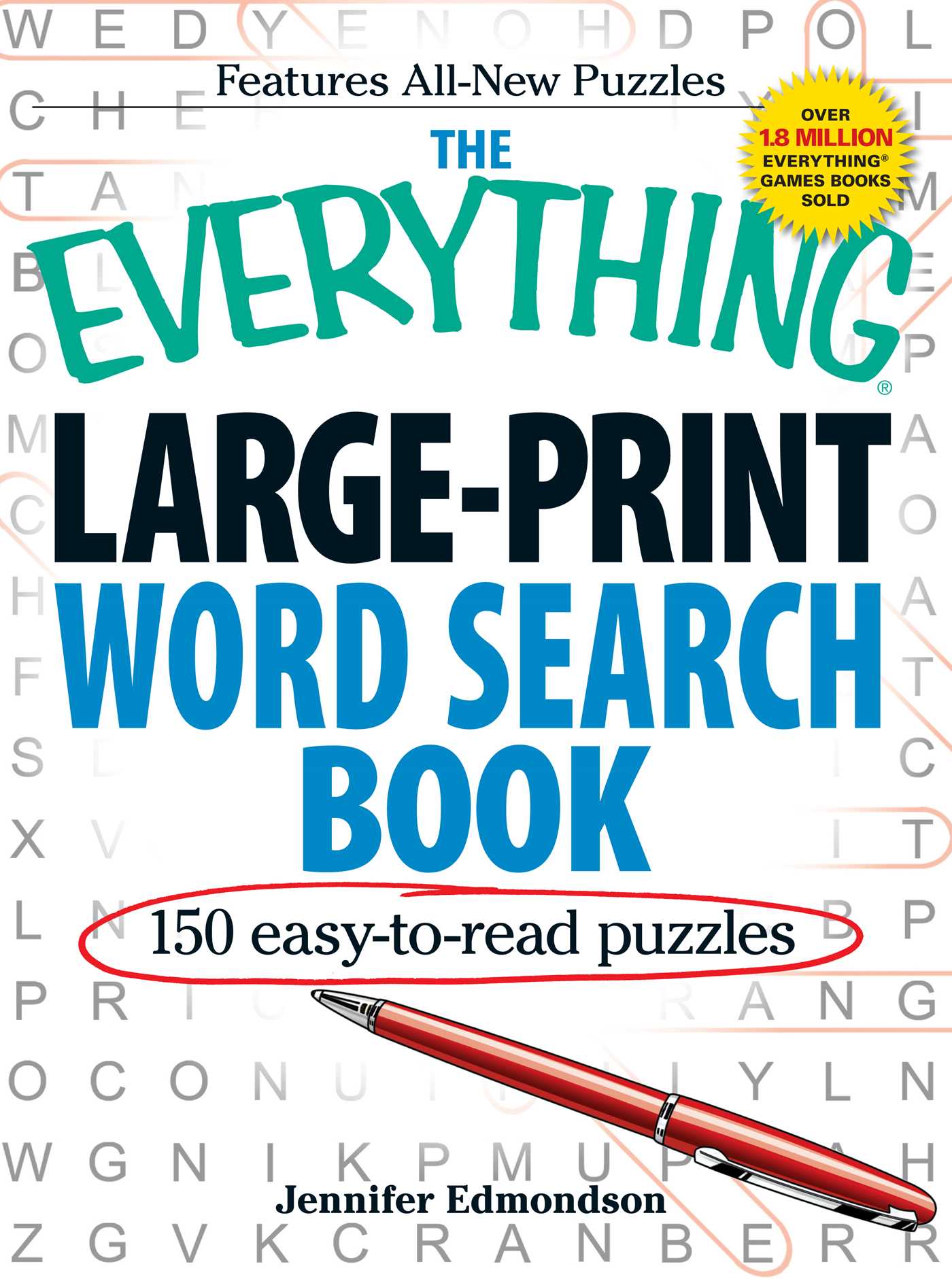 Everything Large-Print Word Search Book: 150 easy-to-read puzzles