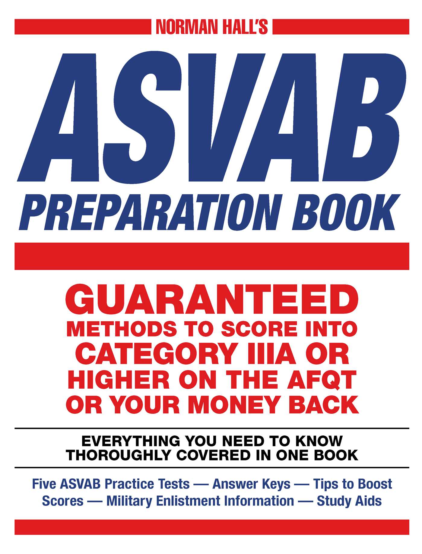 Norman Hall's Asvab Preparation Book