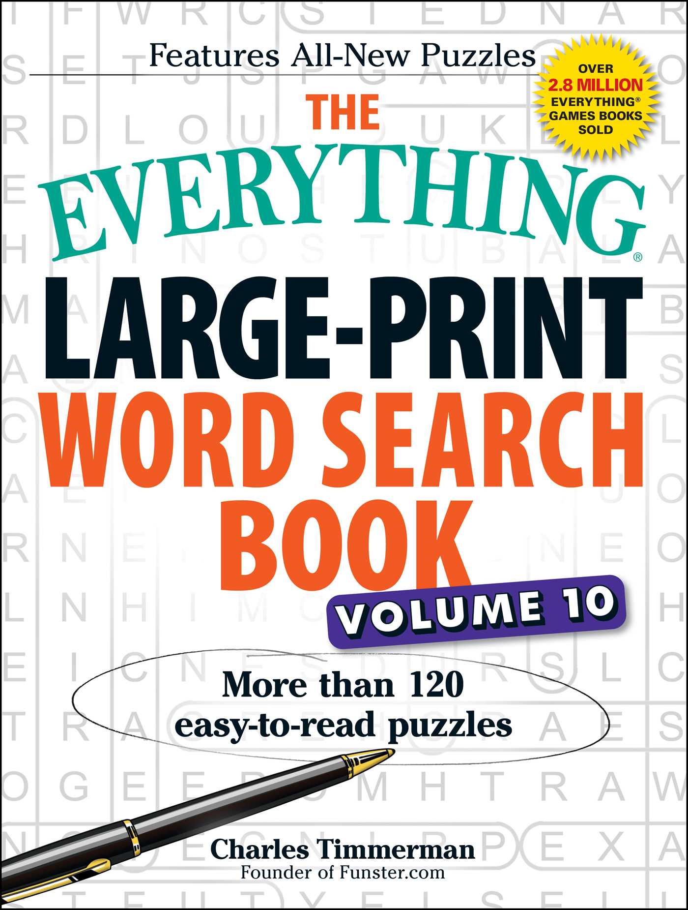 Everything Large-Print Word Search Book, Volume 10: More Than 120 Easy-to-Read Puzzles