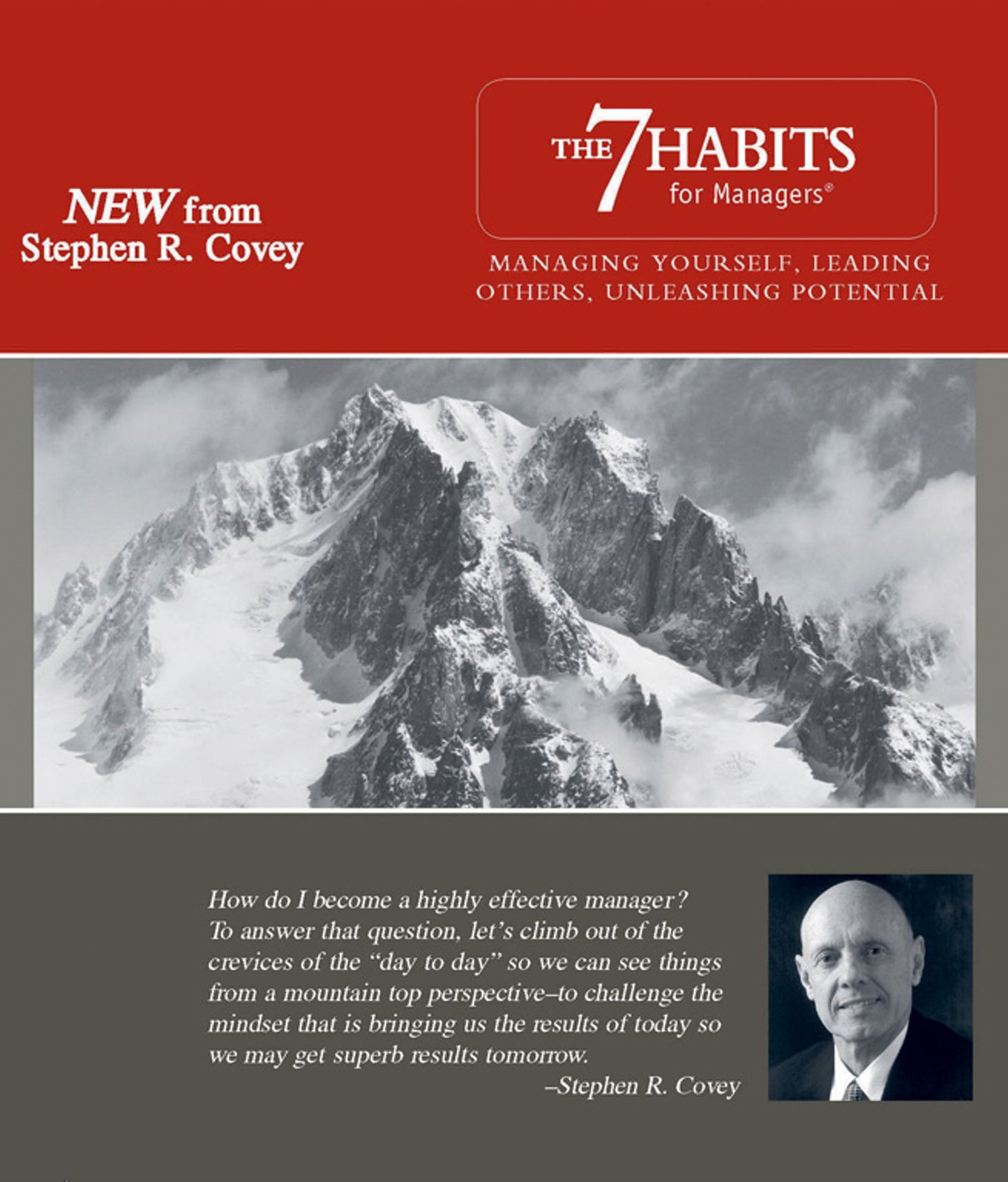 7 Habits for Managers: Managing Yourself, Leading Others, Unleashing Potential