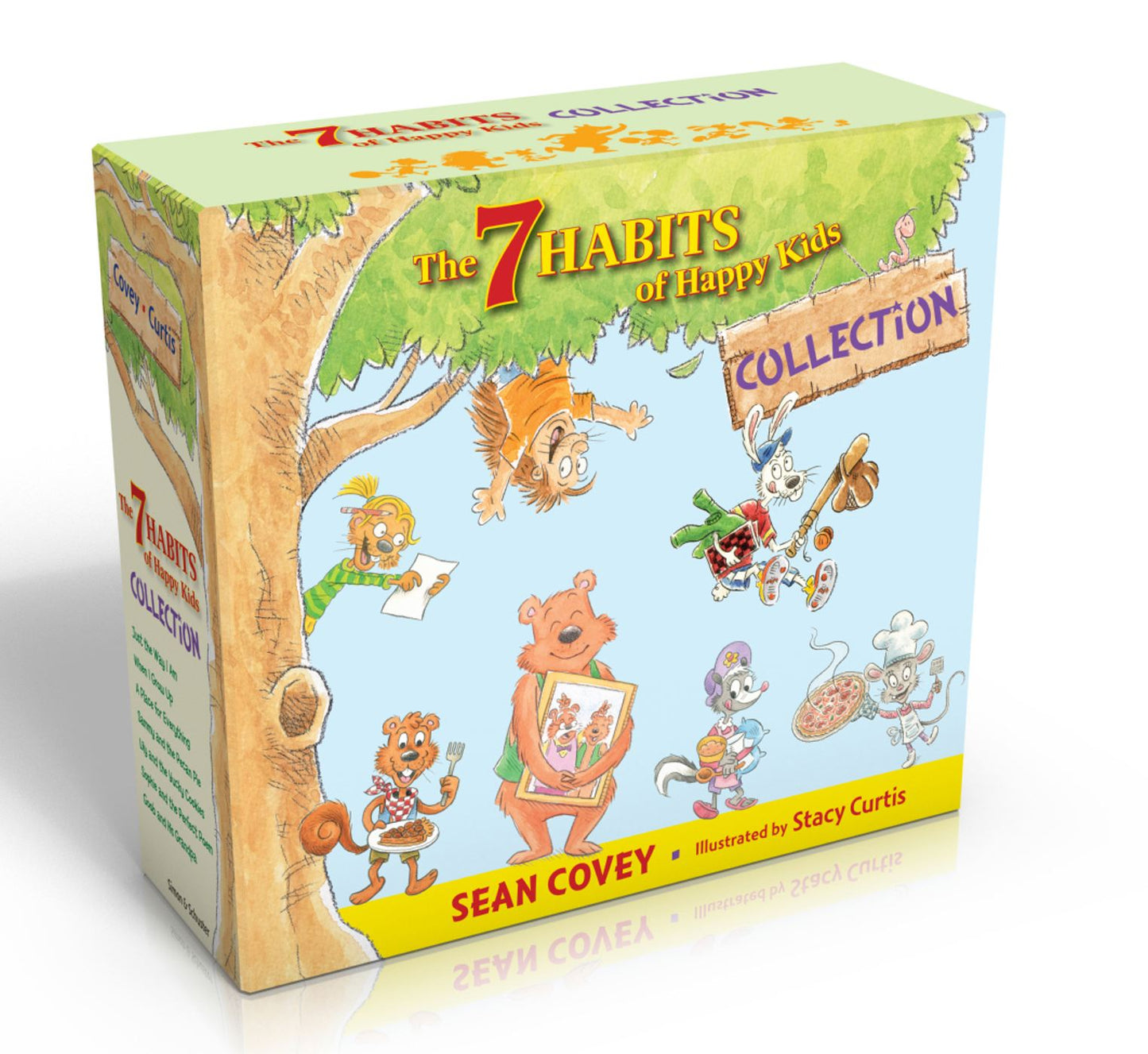 7 Habits of Happy Kids Collection (Boxed Set): Just the Way I Am; When I Grow Up; A Place for Everything; Sammy and the Pecan Pie;  Lily and the Yucky Cookies; Sophie and the Perfect Poem; Goob and His Grandpa
