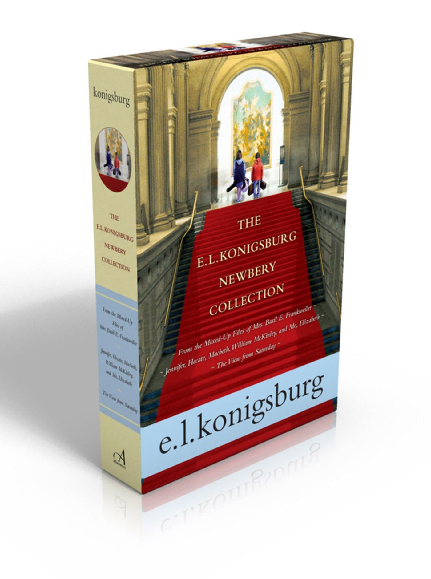 E.L. Konigsburg Newbery Collection (Boxed Set): From the Mixed-Up Files of Mrs. Basil E. Frankweiler; Jennifer, Hecate, Macbeth, William McKinley, and Me, Elizabeth; The View From Saturday
