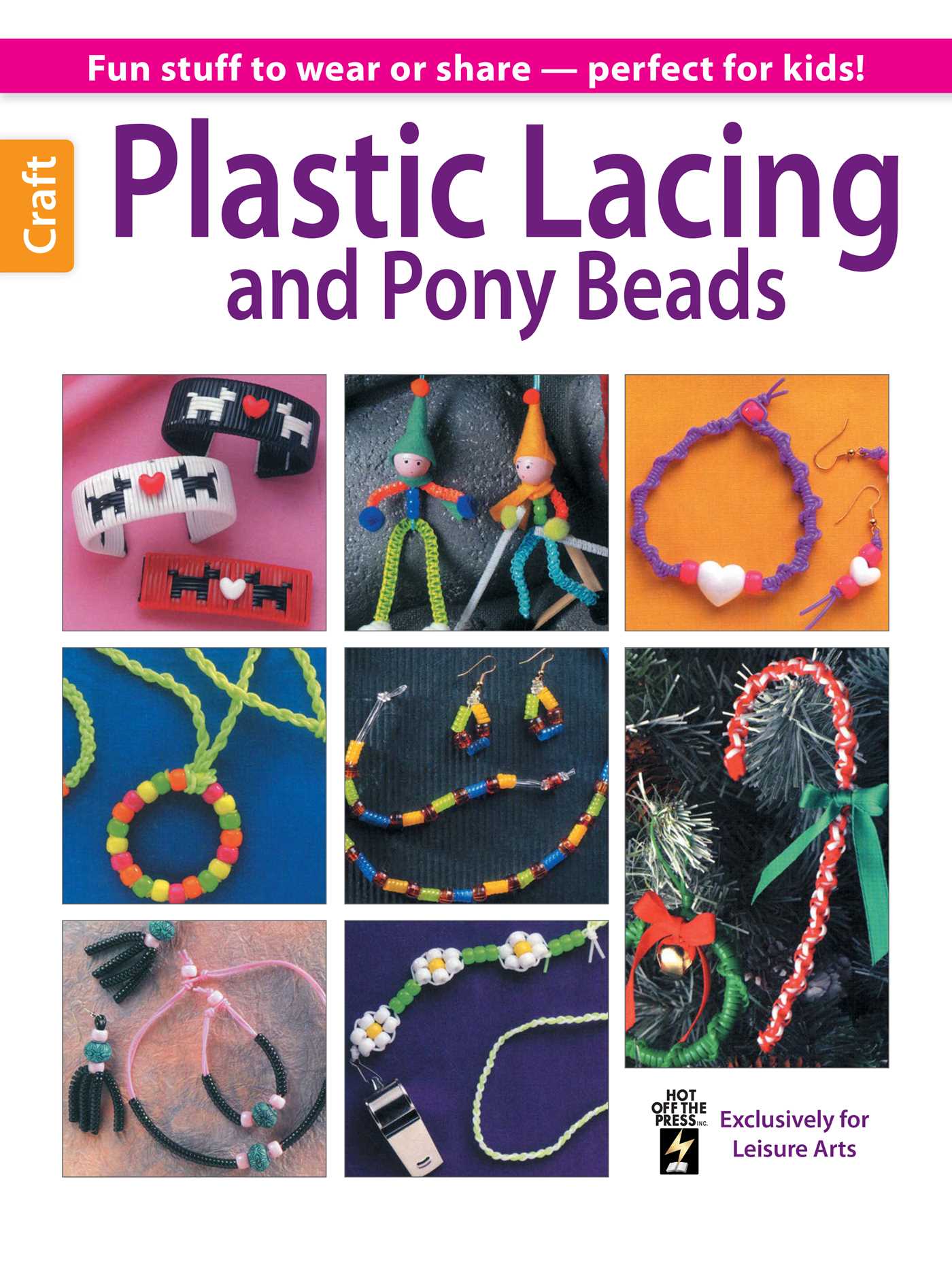 Plastic Lacing & Pony Beads