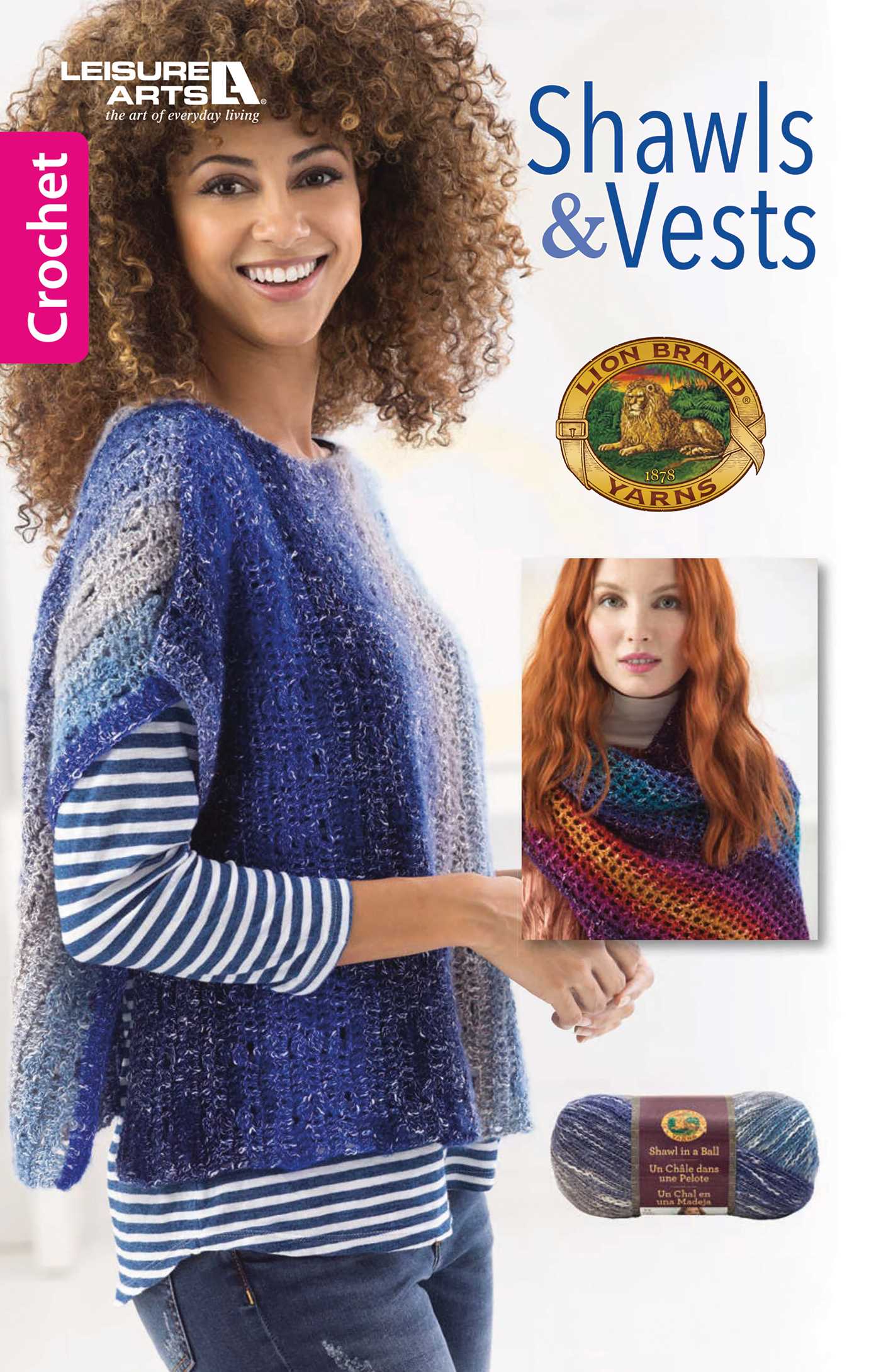Shawls & Vests—Crochet 7 Bomenian Designs