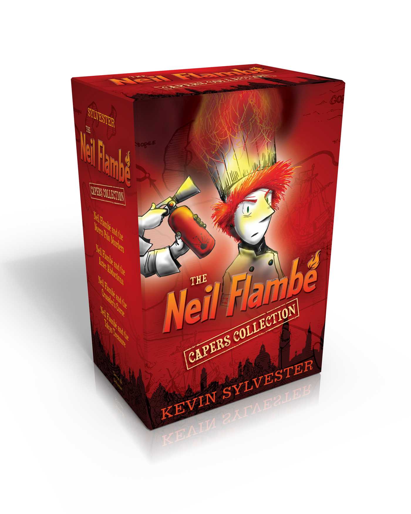 Neil Flambé Capers Collection (Boxed Set): Neil Flambé and the Marco Polo Murders; Neil Flambé and the Aztec Abduction; Neil Flambé and the Crusader's Curse; Neil Flambé and the Tokyo Treasure