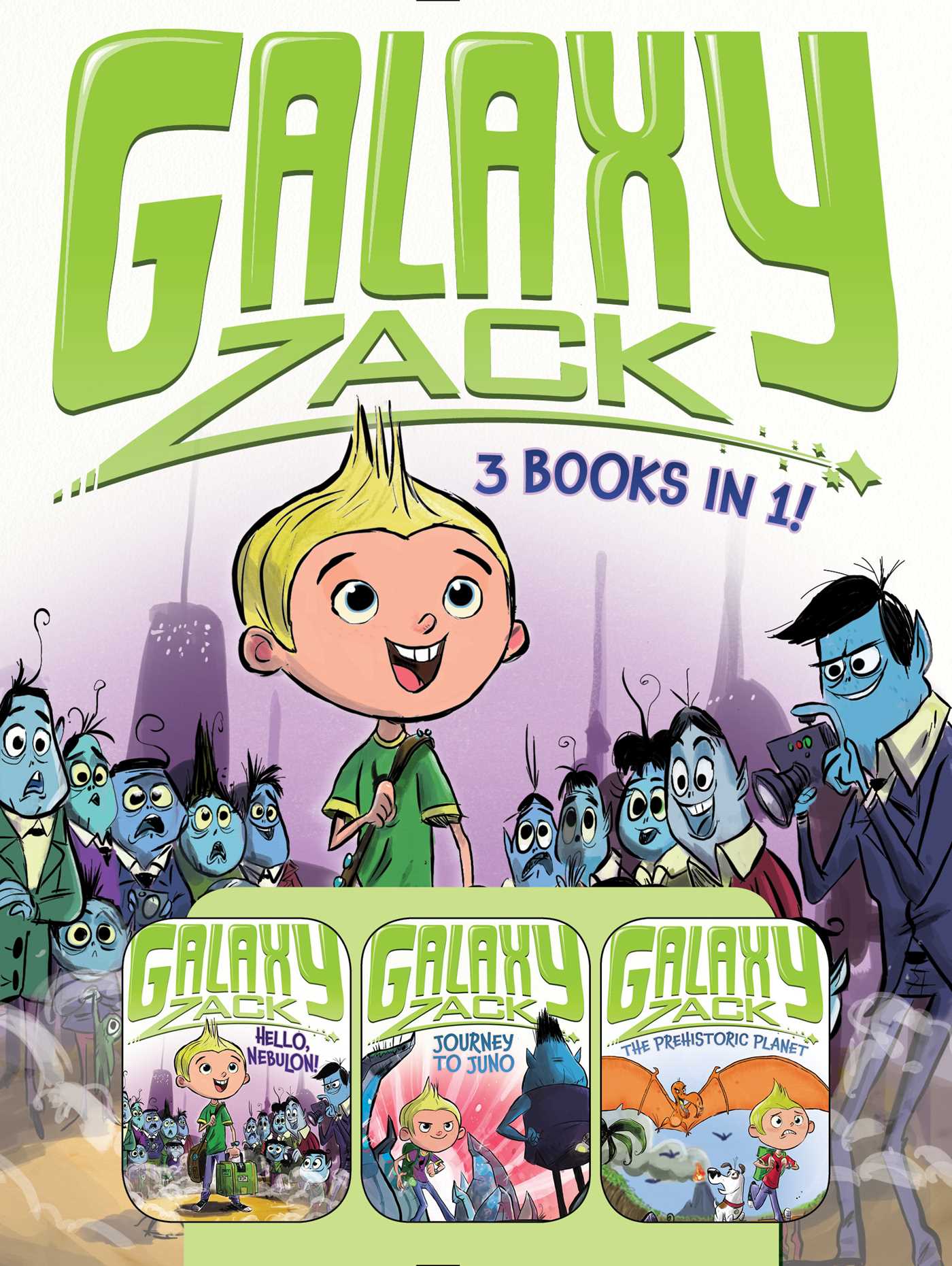 Galaxy Zack 3 Books in 1!