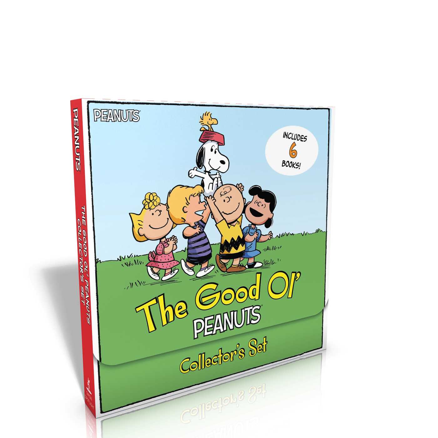 Good Ol' Peanuts Collector's Set (Boxed Set): Lose the Blanket, Linus!; Snoopy and Woodstock's Great Adventure; Snoopy for President!; Snoopy Takes Off!; Go Fly a Kite, Charlie Brown!; Kick the Football, Charlie Brown!