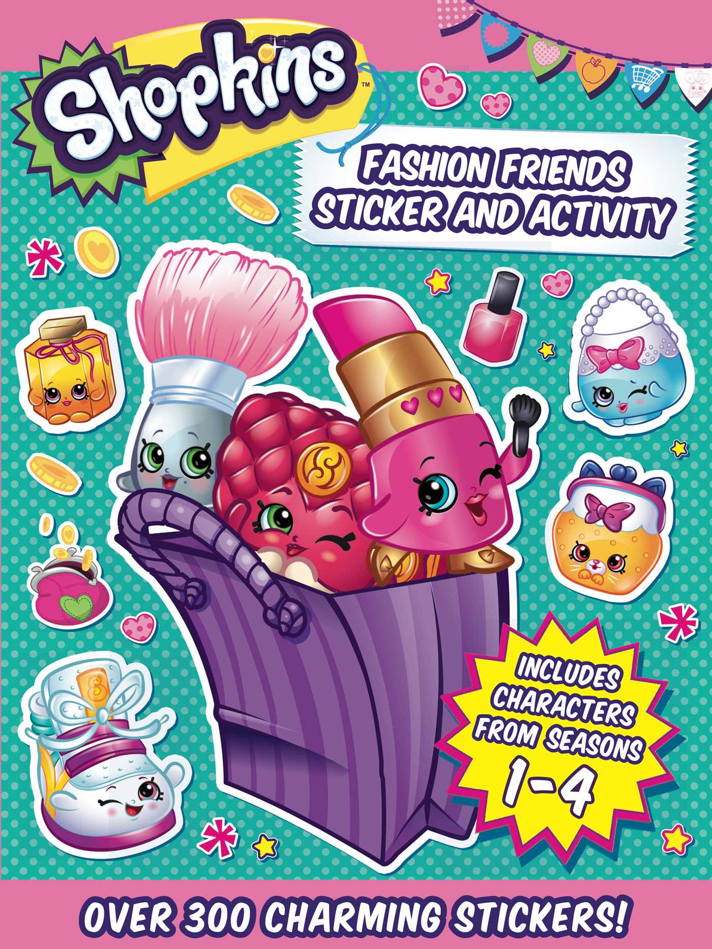 Shopkins Fashion Friends Sticker and Activity