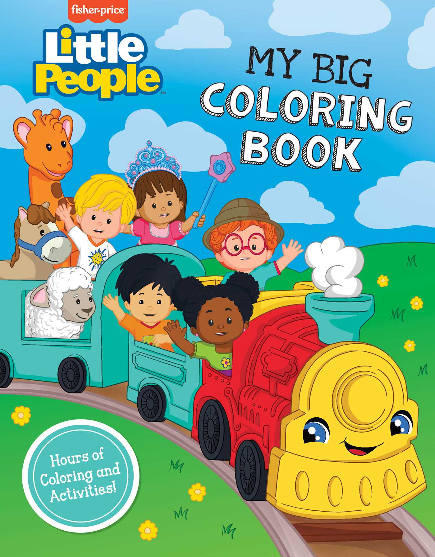 Fisher-Price Little People: My Big Coloring Book