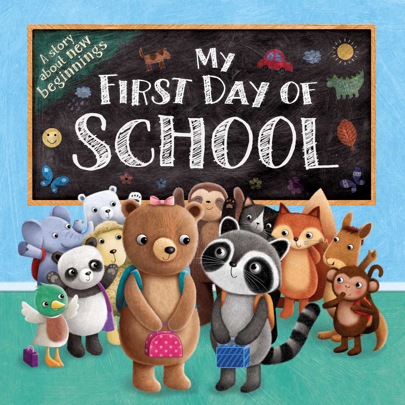 First Day of School: Padded Board Book