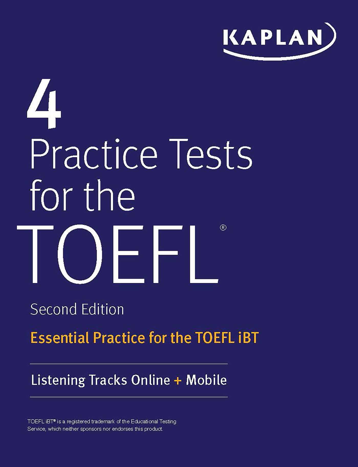 4 Practice Tests for the TOEFL