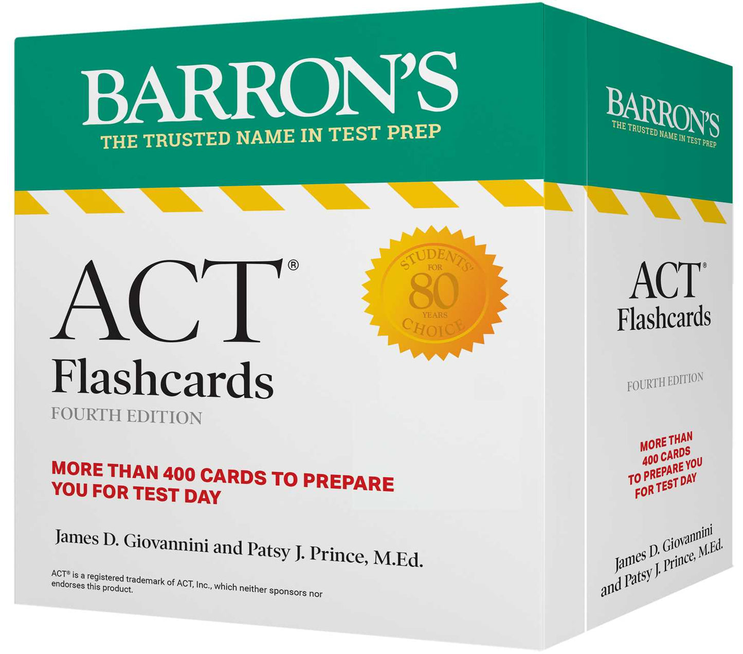 ACT Flashcards, Fourth Edition: Up-to-Date Review + Sorting Ring for Custom Study