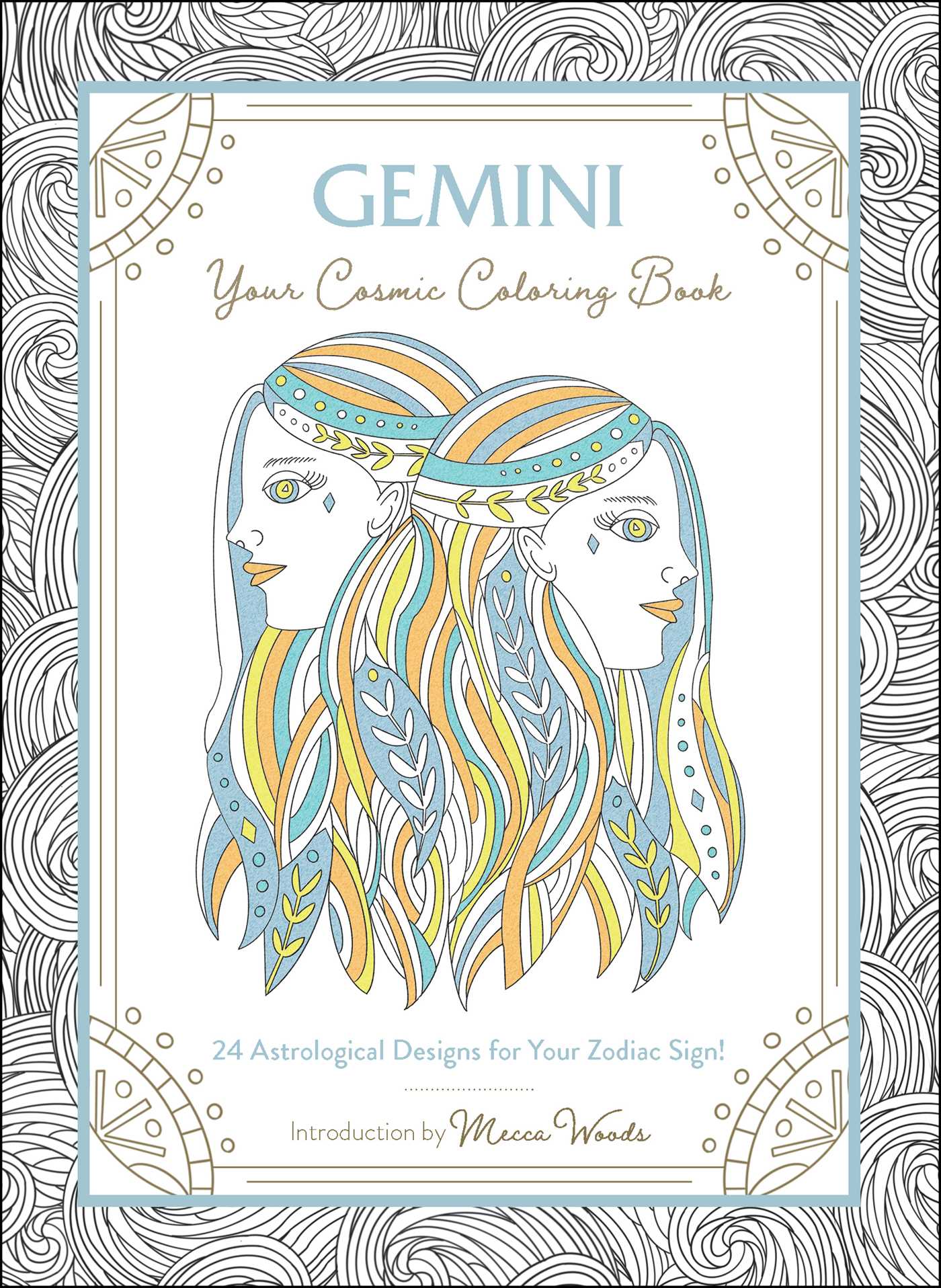 Gemini: Your Cosmic Coloring Book